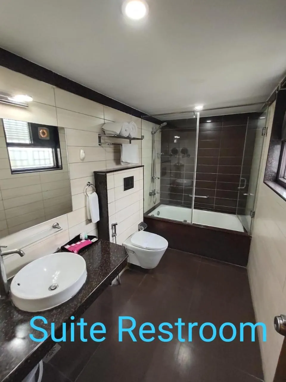 Toilet in Arpanaa Hotel