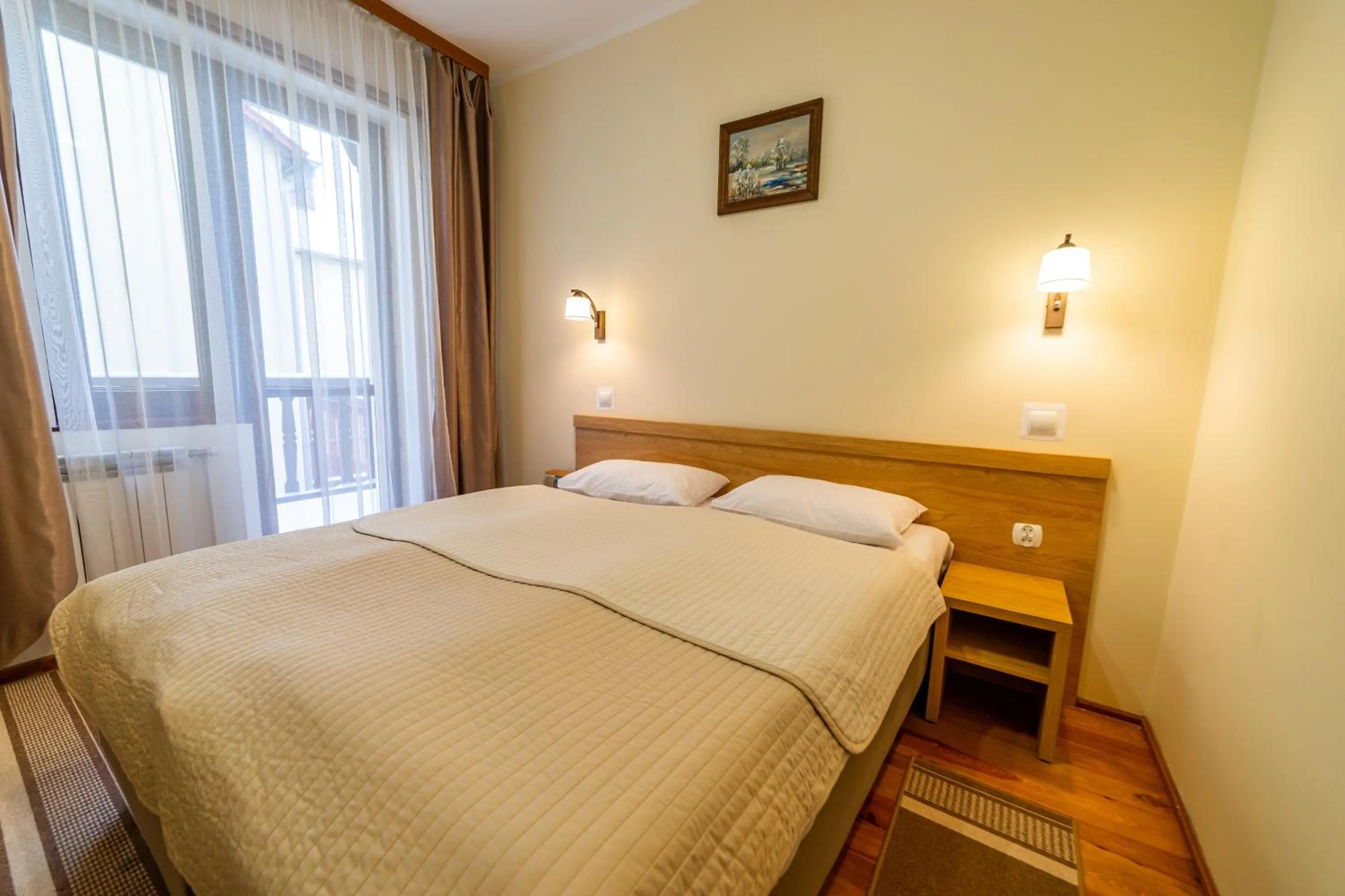 Bed in Pensjonat Mikołajki