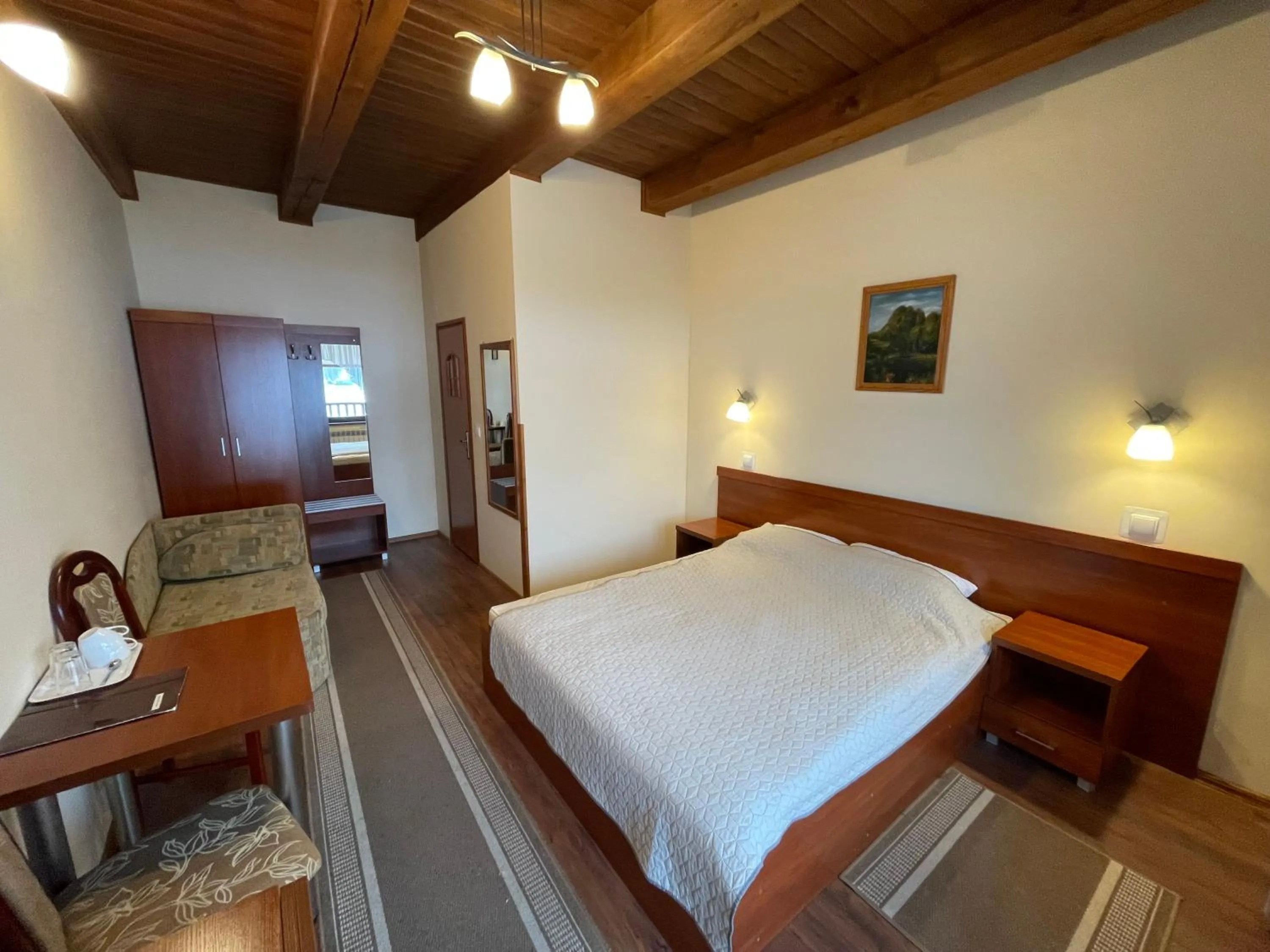 Bed in Pensjonat Mikołajki