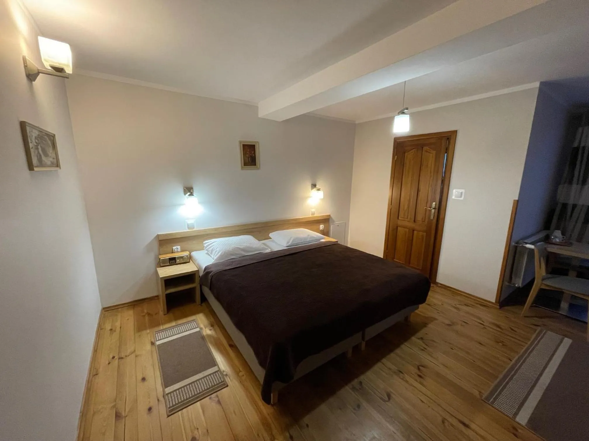 Bed in Pensjonat Mikołajki