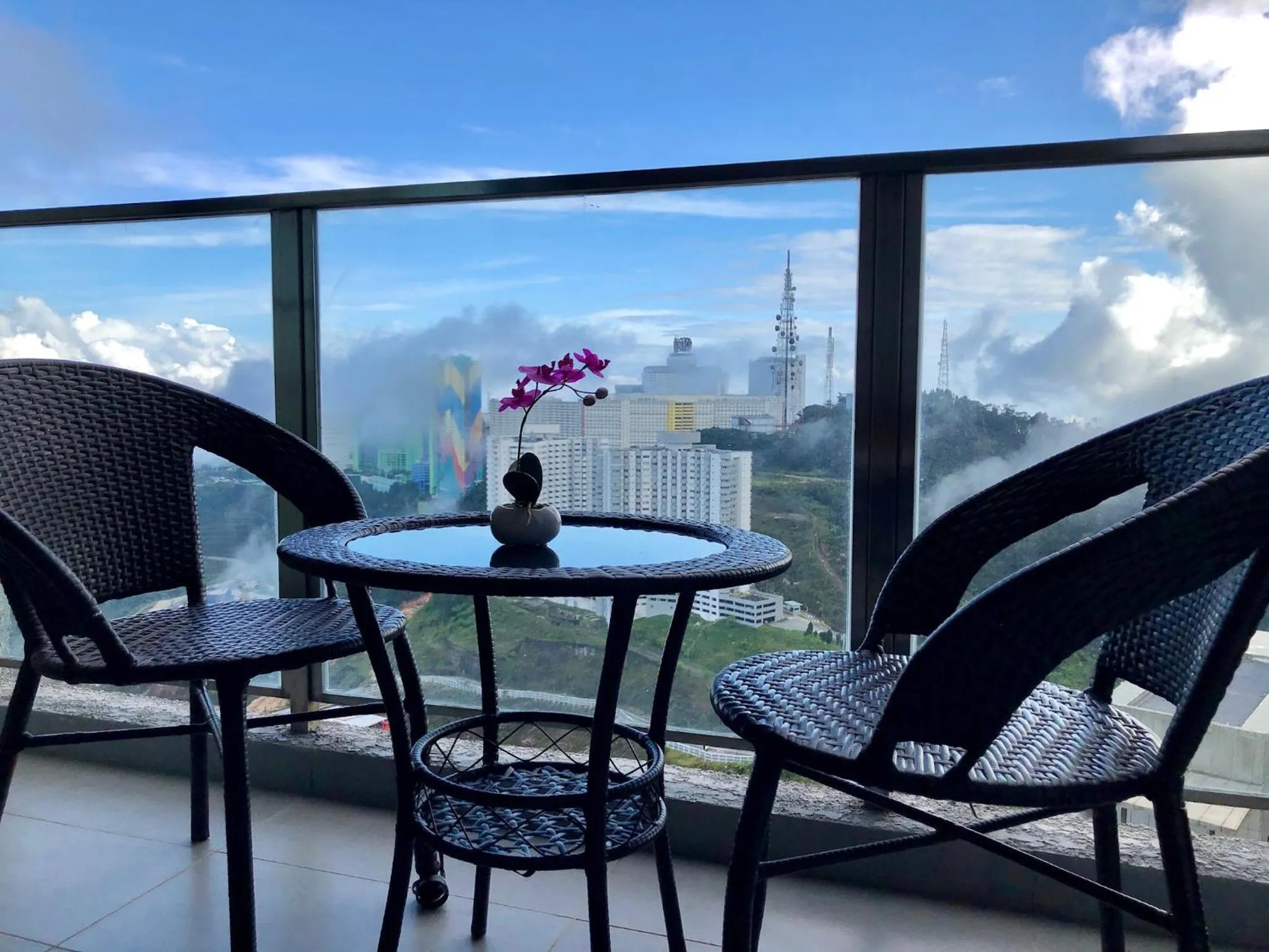 Balcony/Terrace in Sky D'Mont Suites