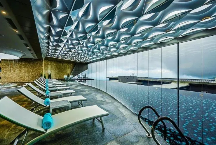 Swimming pool in Sky D'Mont Suites