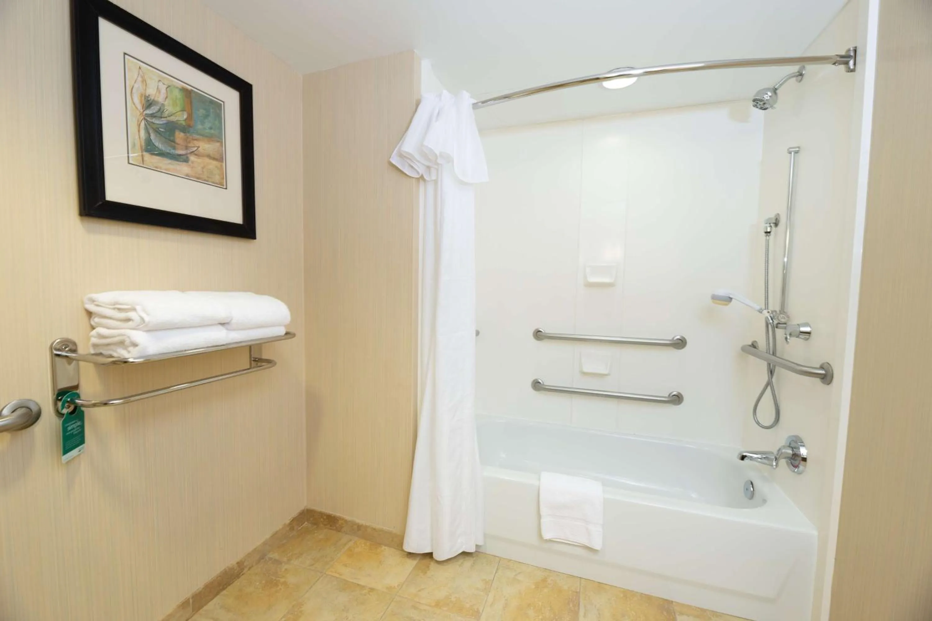 Bathroom in Homewood Suites by Hilton Lawrenceville Duluth