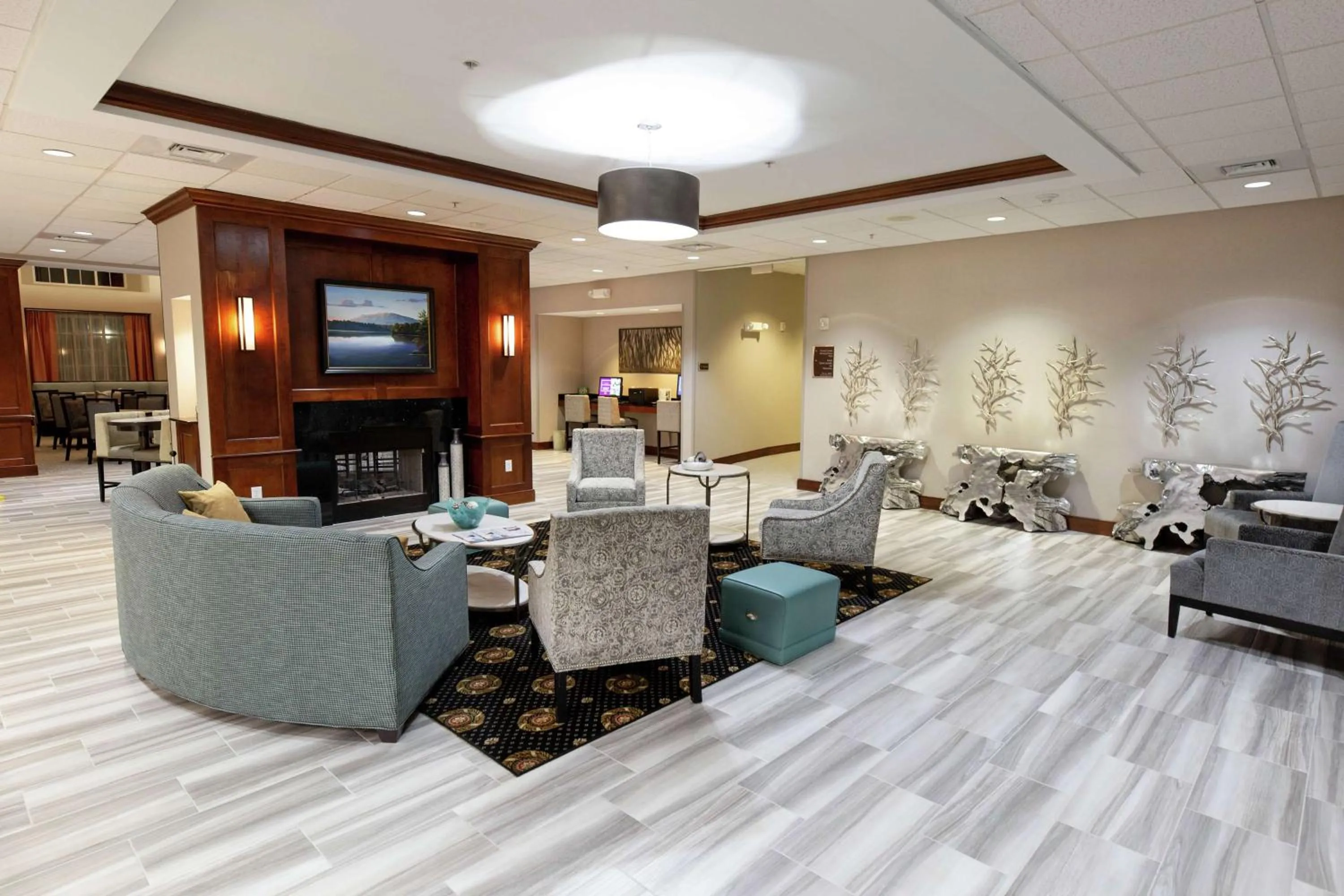 Lobby or reception in Homewood Suites by Hilton Lawrenceville Duluth