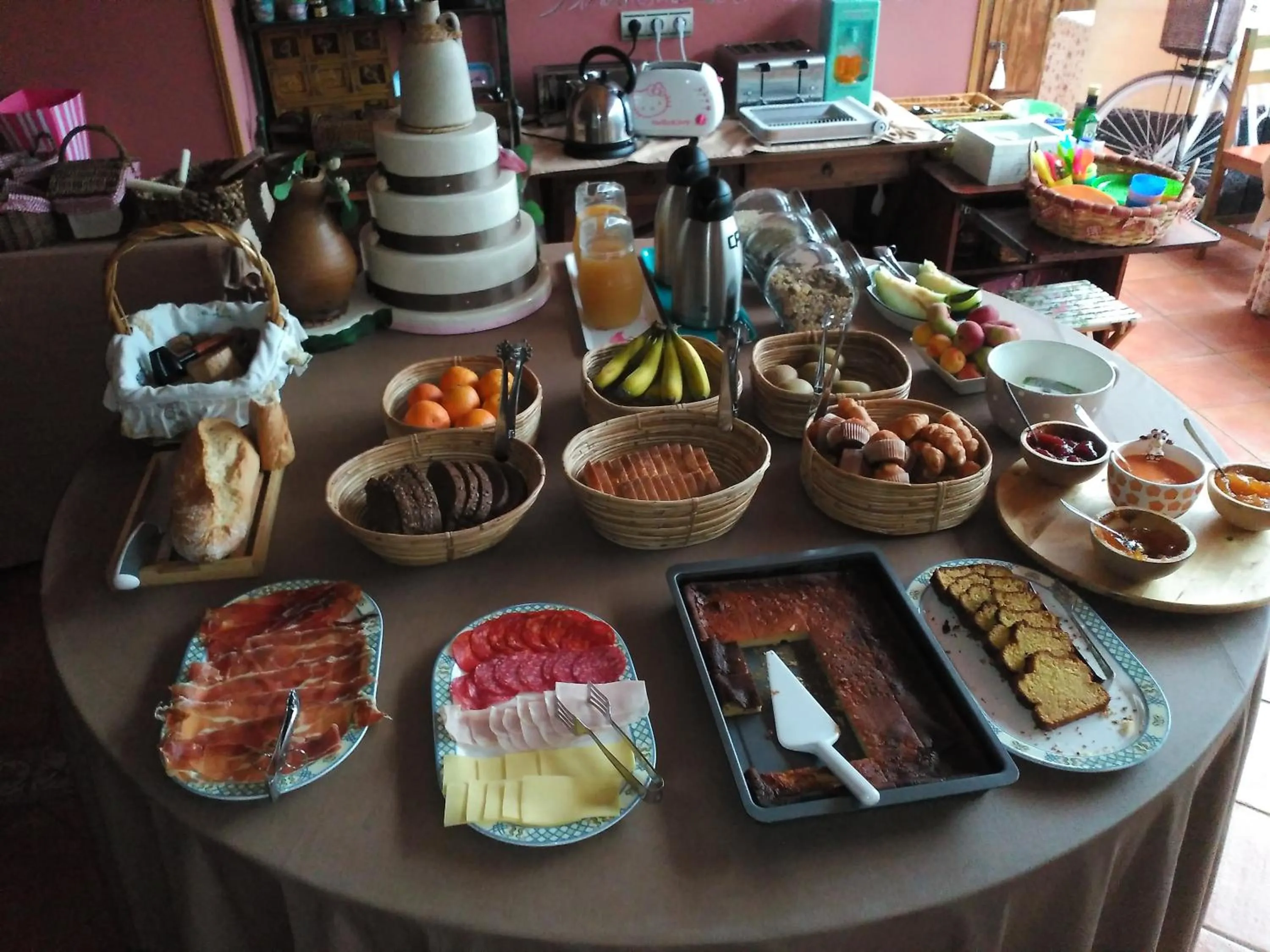 Breakfast in Posada La Mies