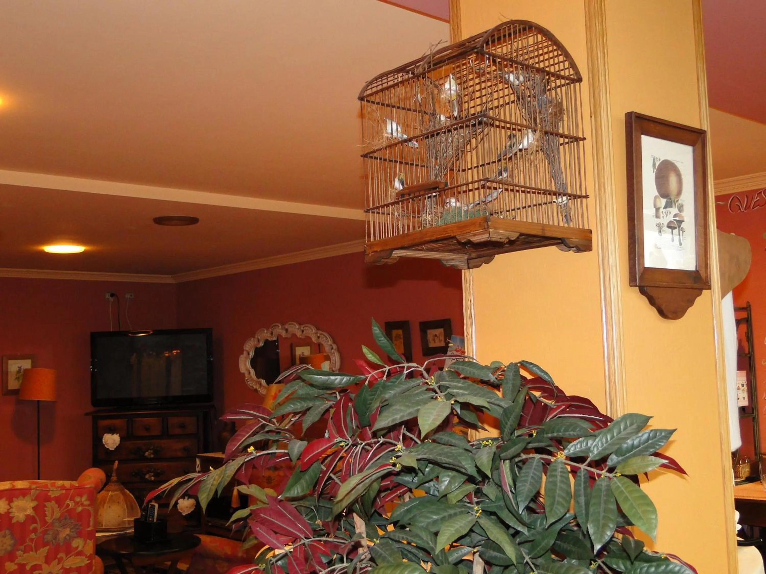 Decorative detail in Posada La Mies