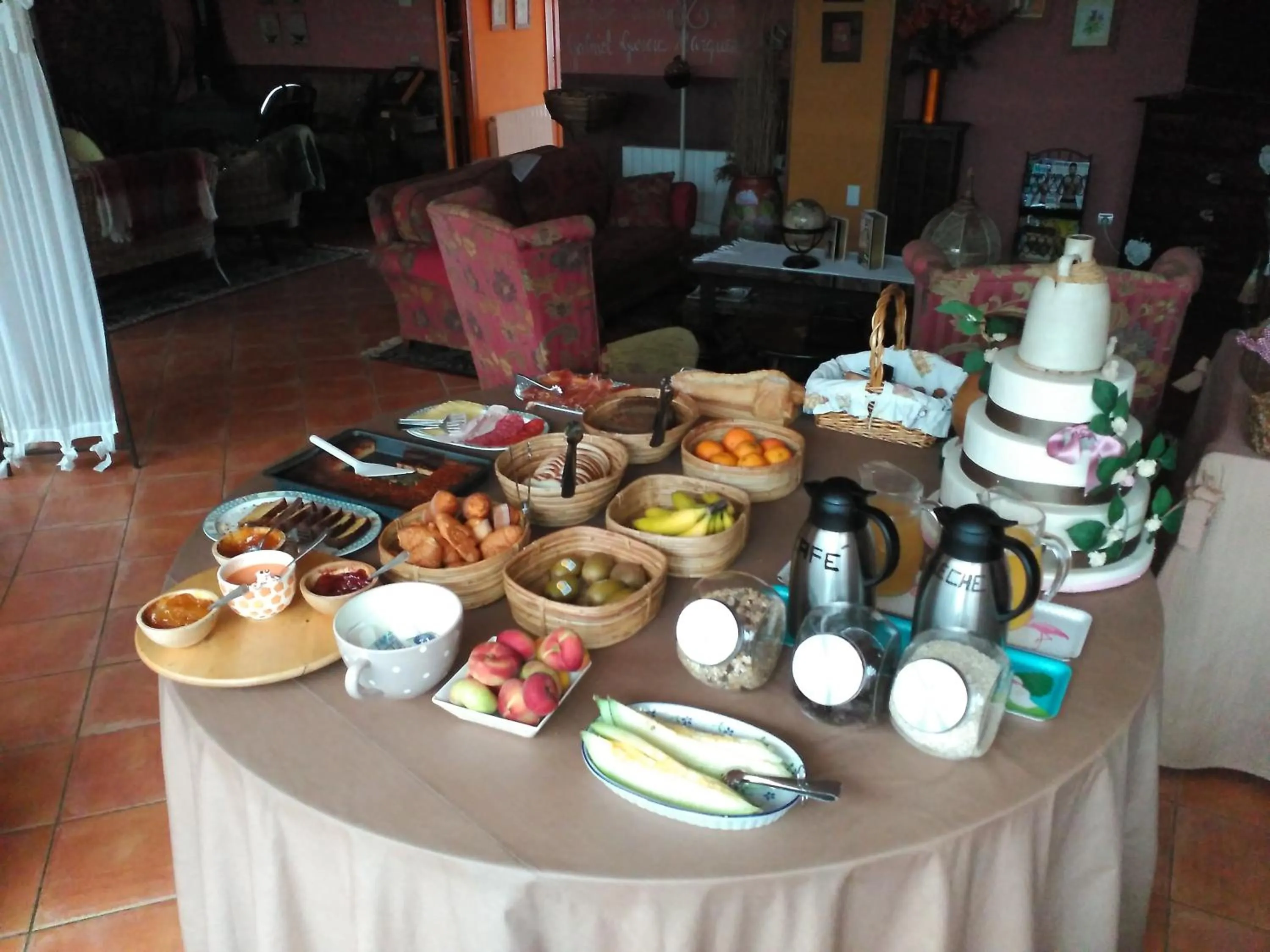 Breakfast in Posada La Mies