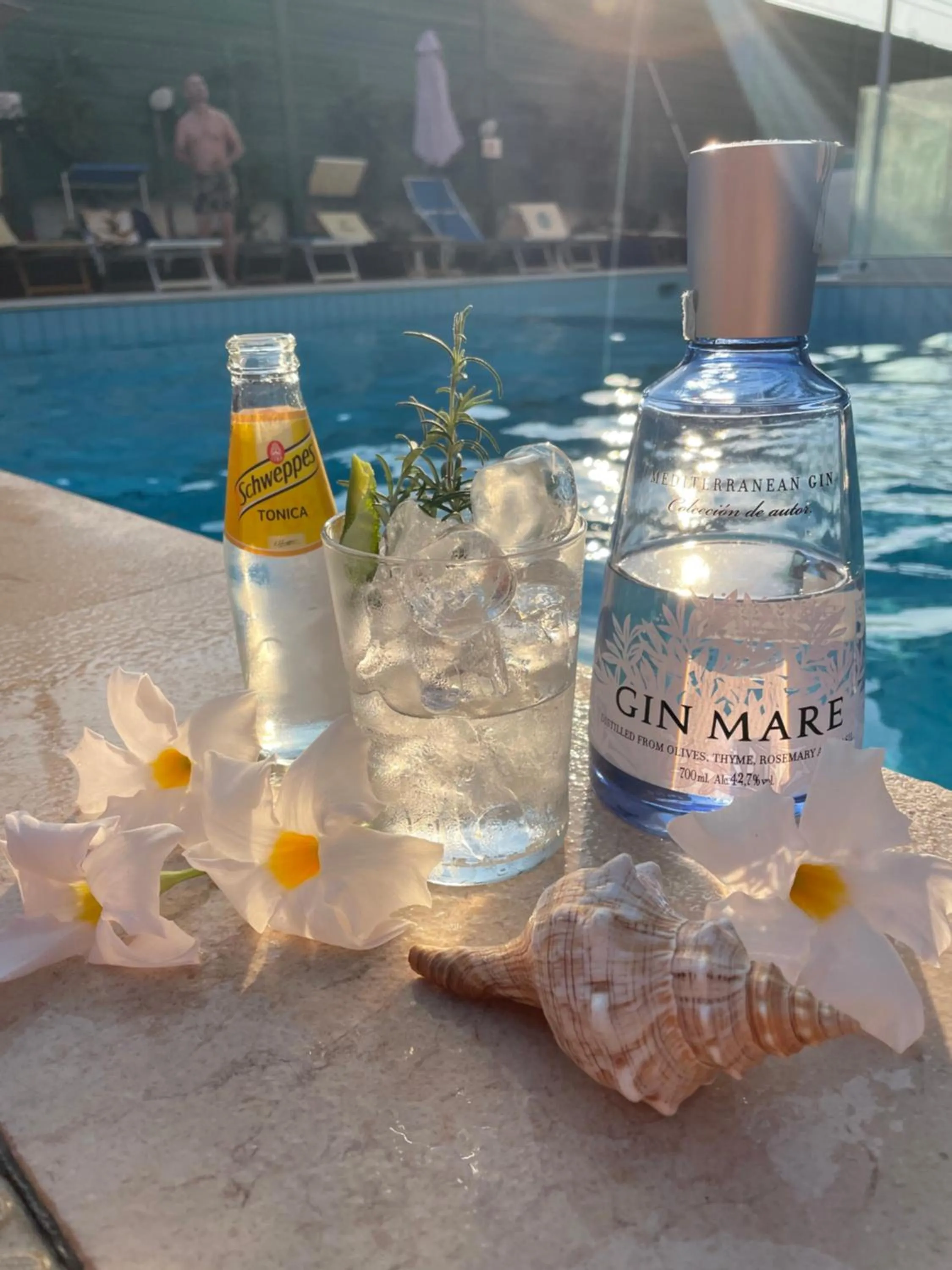 Pool view in Hotel Apogeo - Breakfast Experience