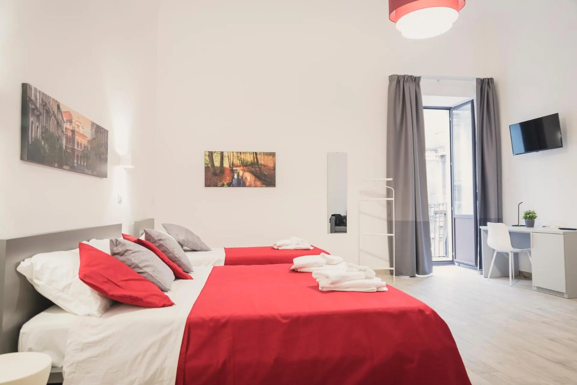 Bed in Fladi House Catania