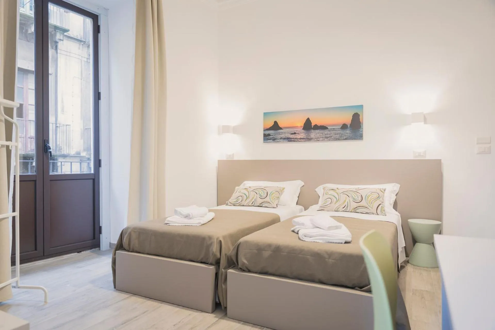 Bed in Fladi House Catania