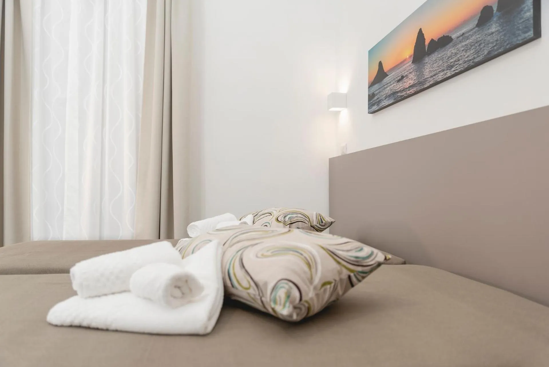 Bed in Fladi House Catania