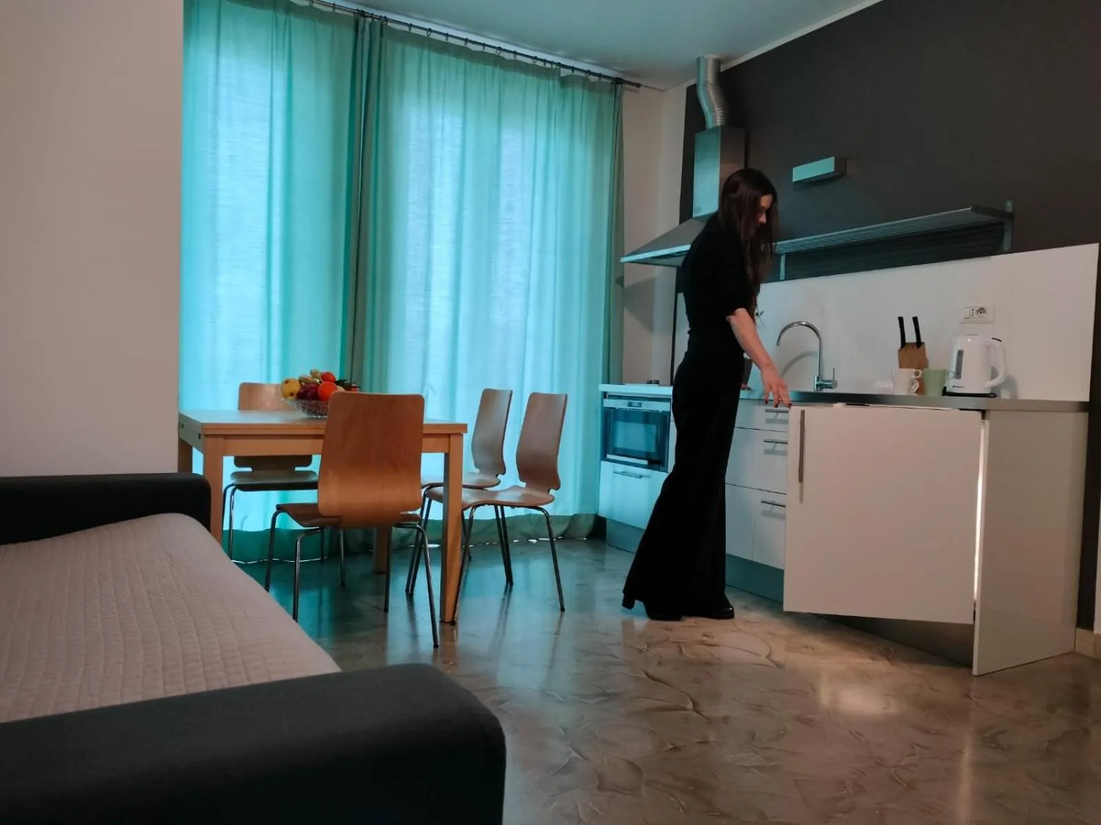 Kitchen or kitchenette in Residence Igea