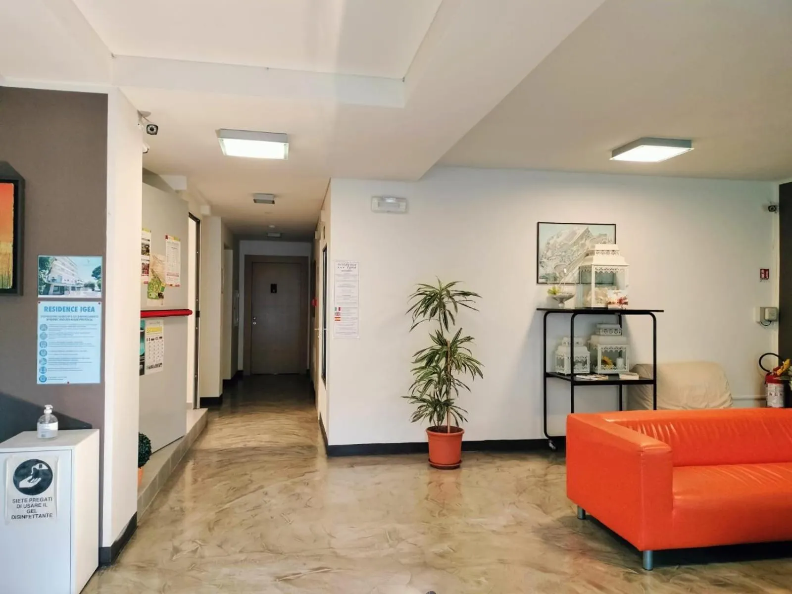Lobby or reception in Residence Igea