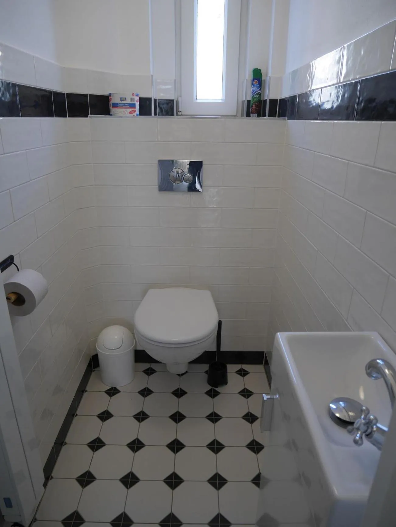 Toilet in Moskevská 40