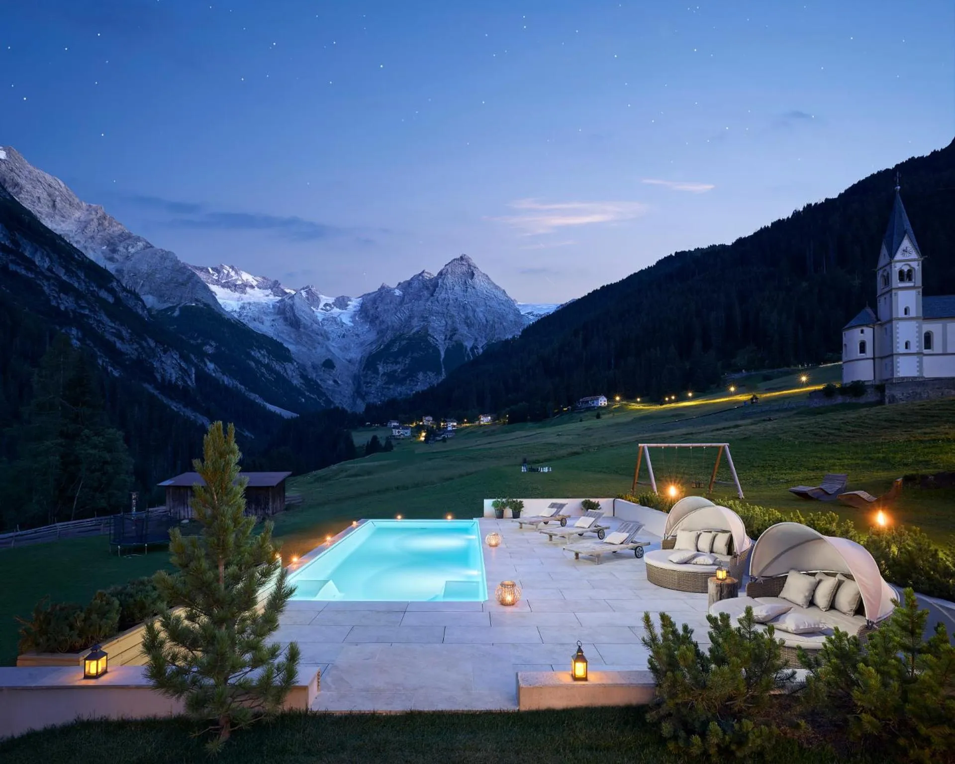 Garden in Hotel Bella Vista