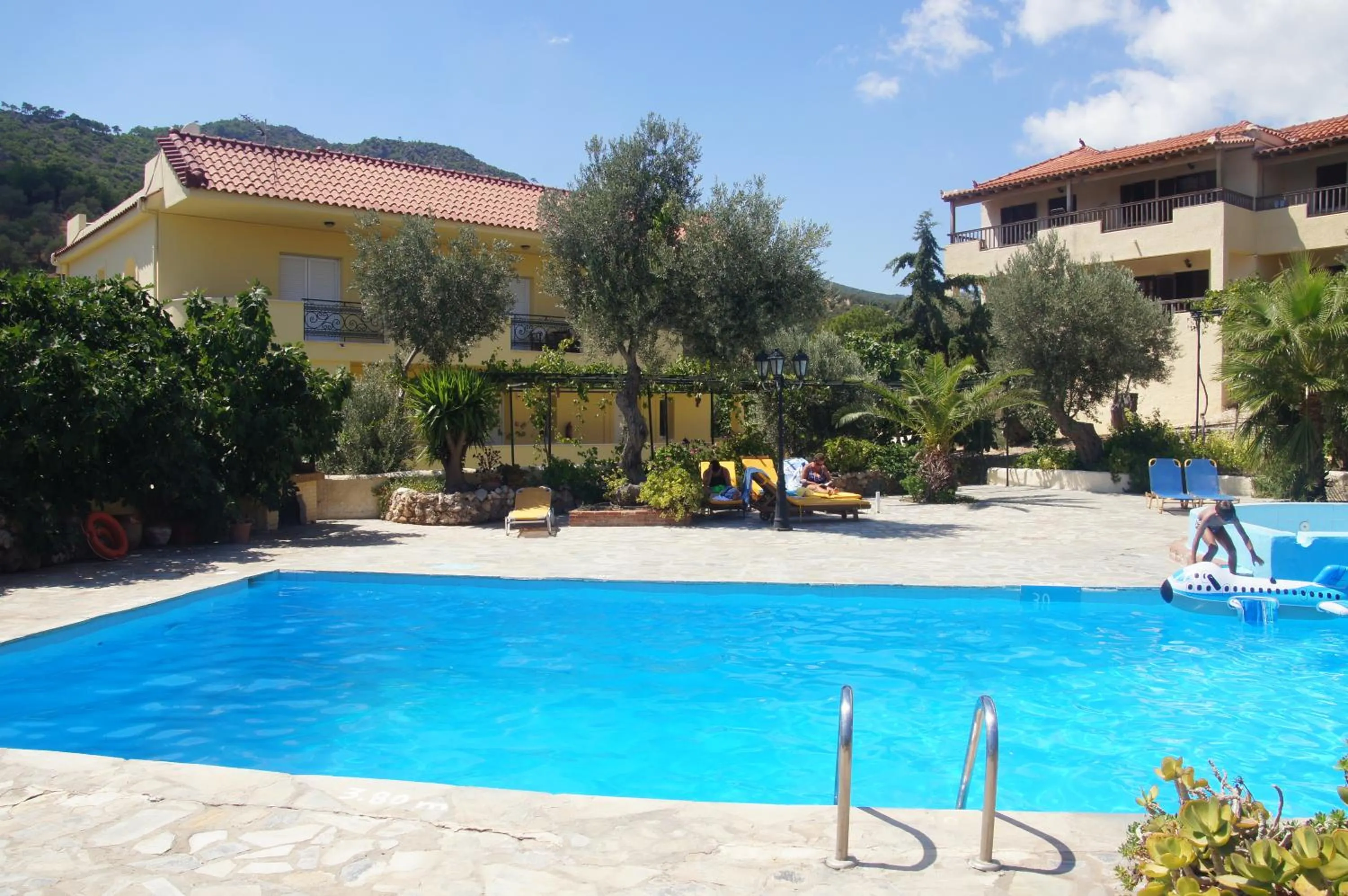 Swimming pool in Limnionas Bay Village Hotel