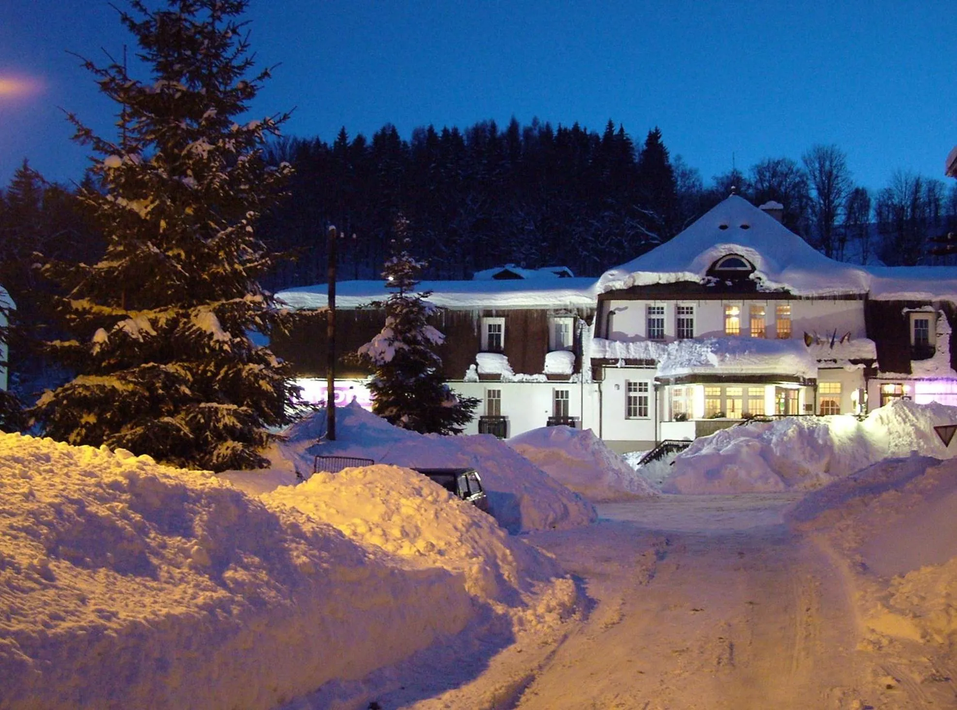 Property building in Hotel Prom