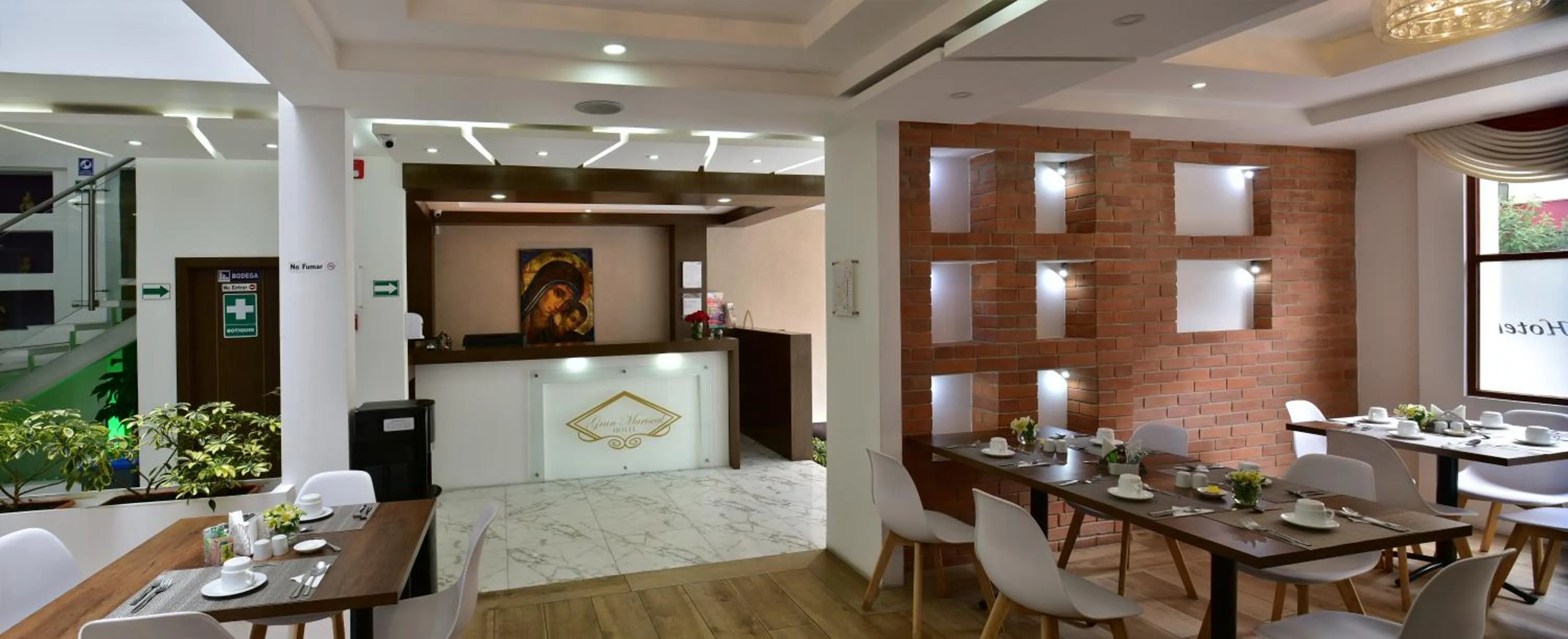 Lobby or reception in Hotel Gran Mariscal Quito