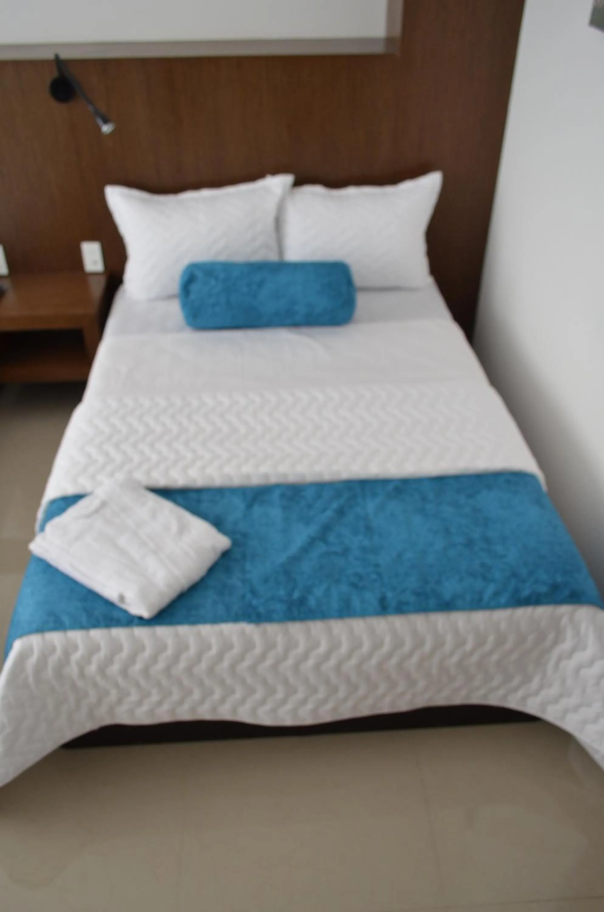 Bed in Hotel Gran Mariscal Quito