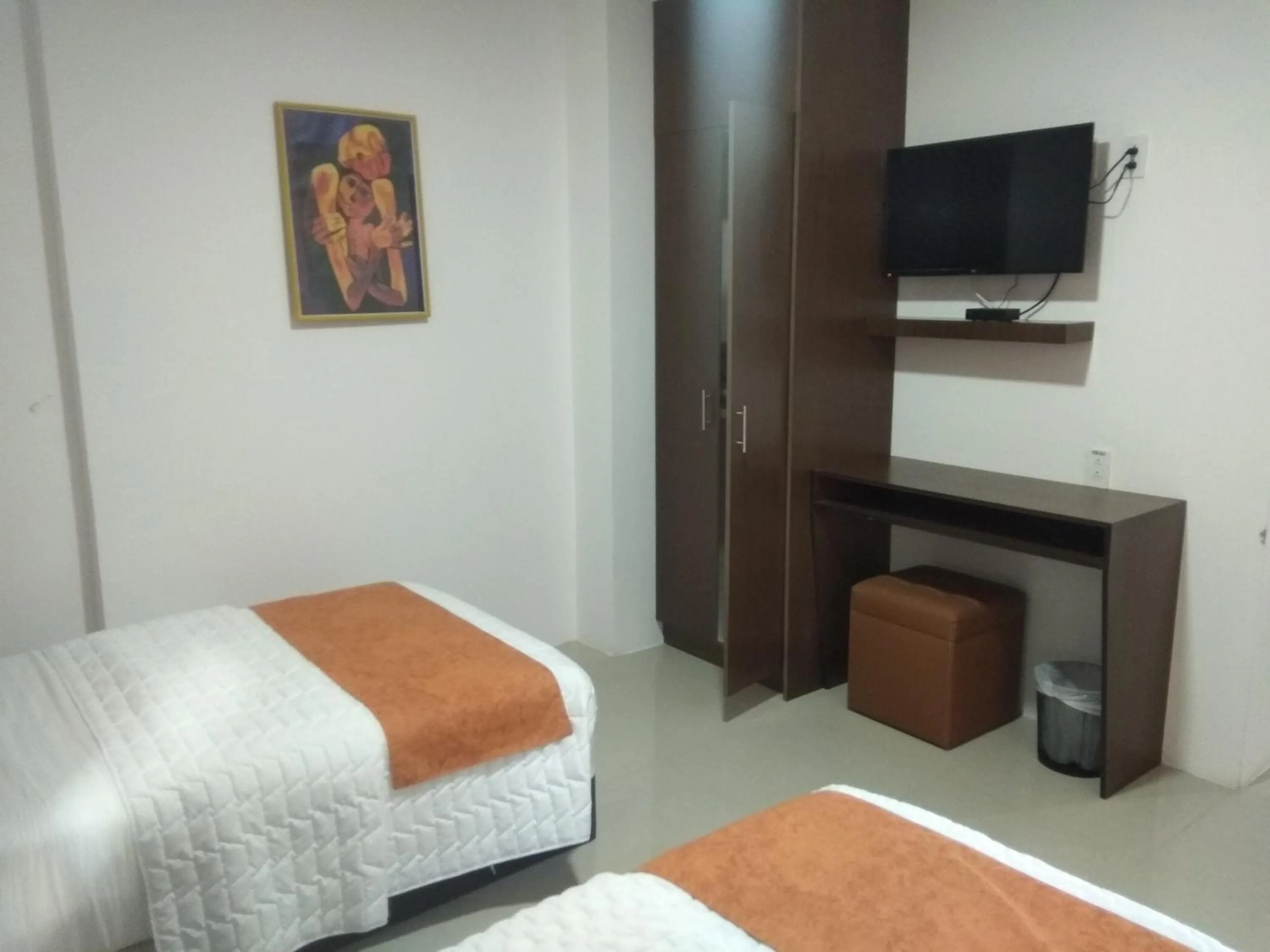 Bed in Hotel Gran Mariscal Quito