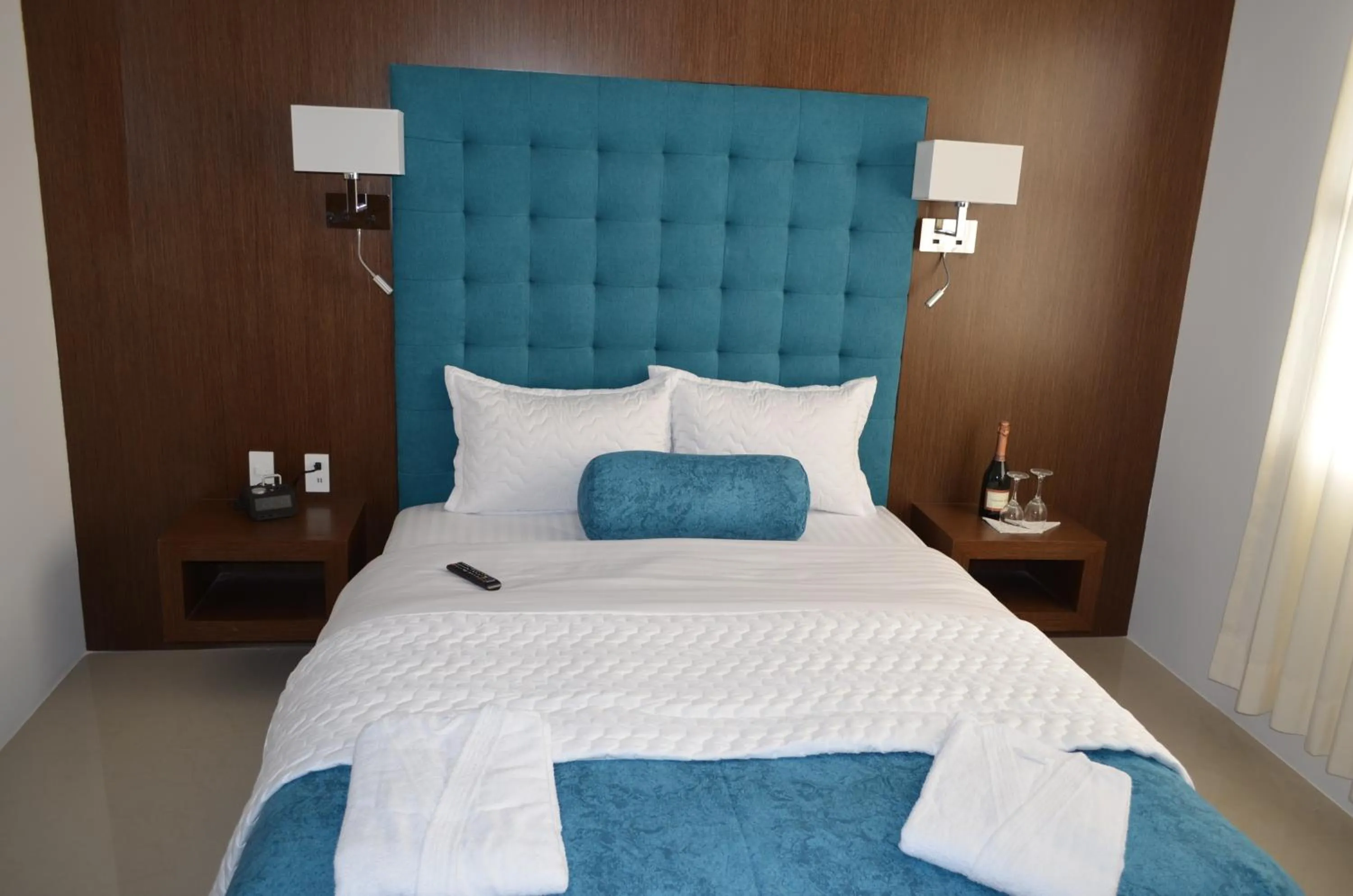 Bed in Hotel Gran Mariscal Quito