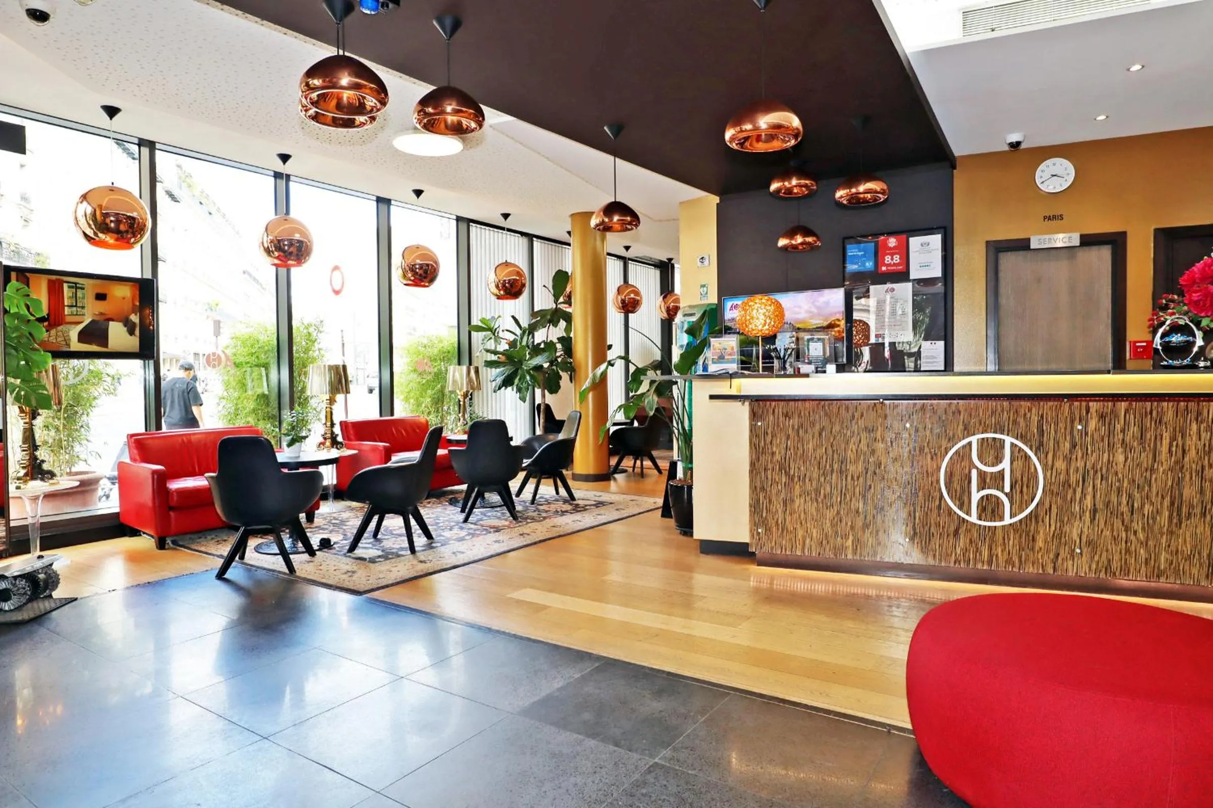 Lobby or reception in Hôtel Hor Europe
