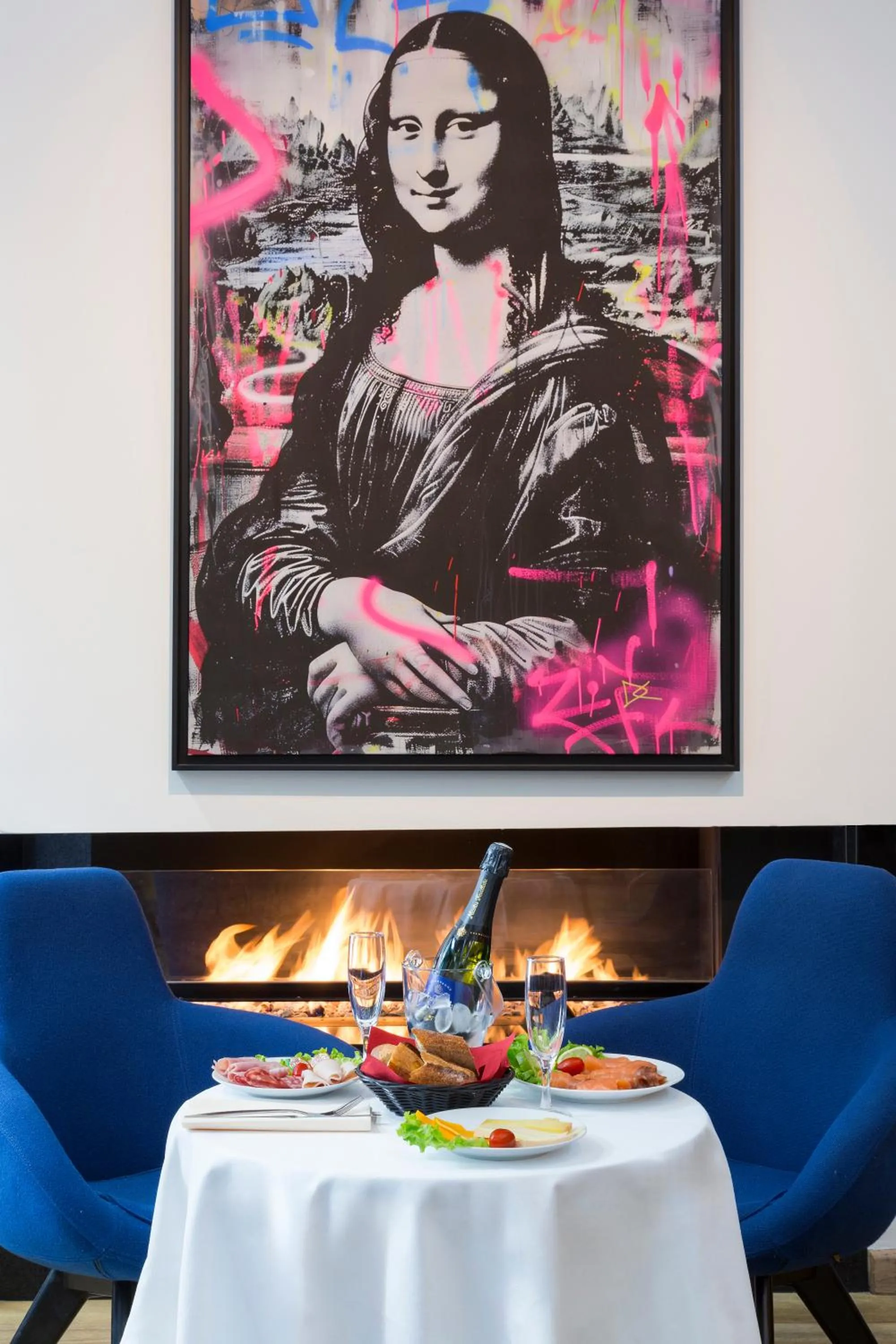 Decorative detail in Hôtel Hor Europe