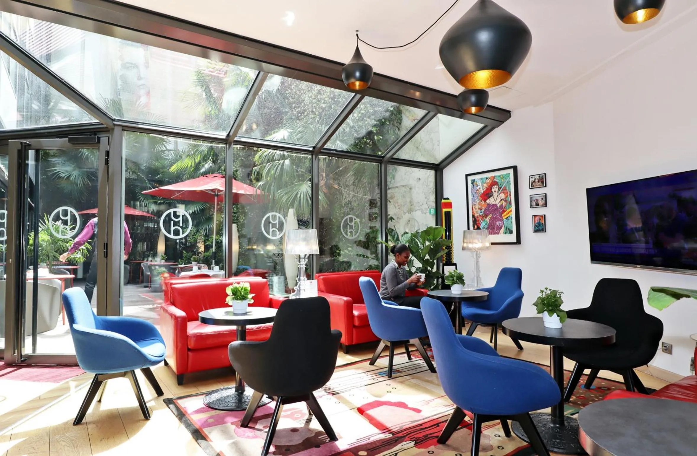 Living room in Hôtel Hor Europe