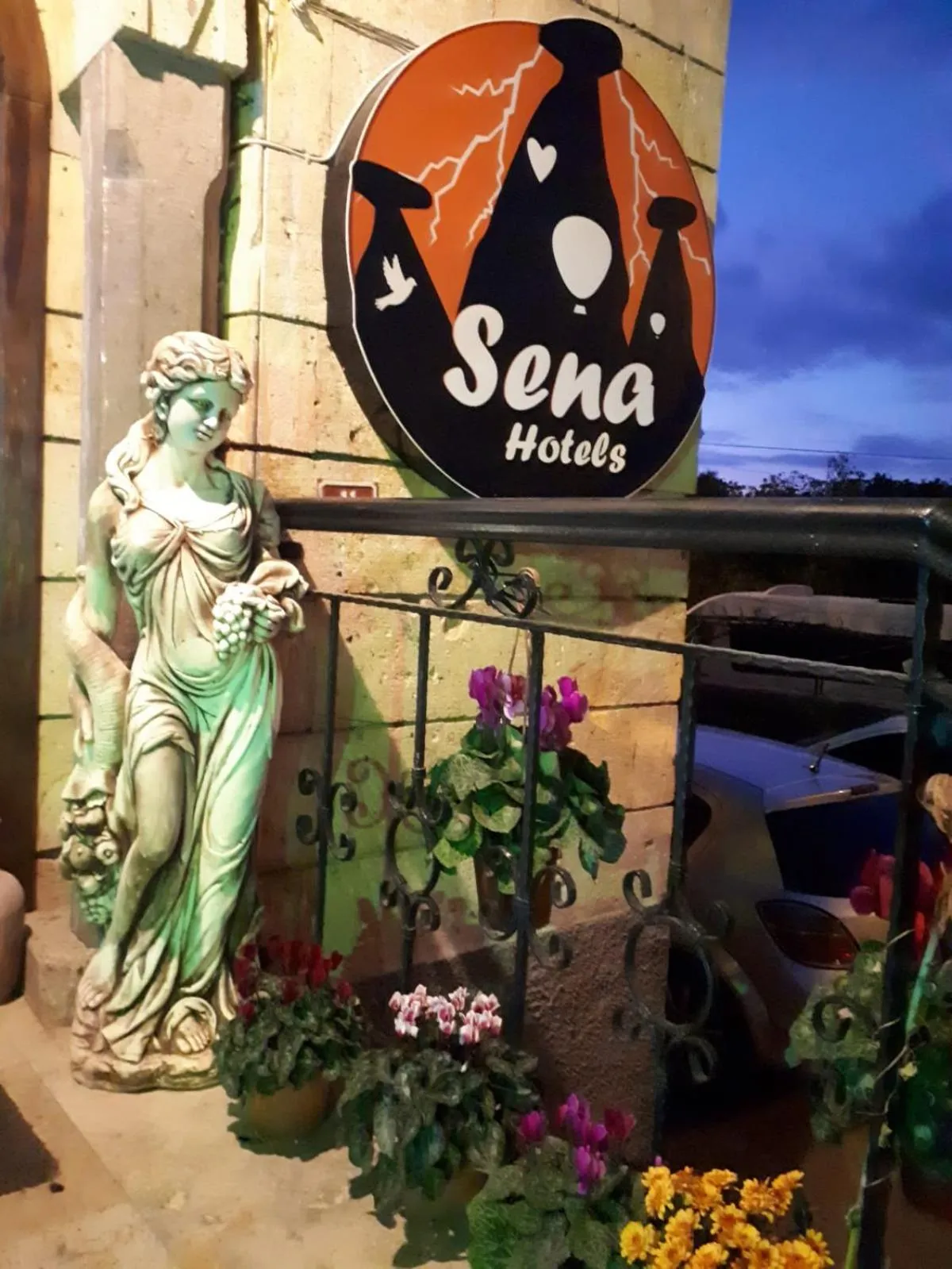 Property logo or sign in Sena Hotels