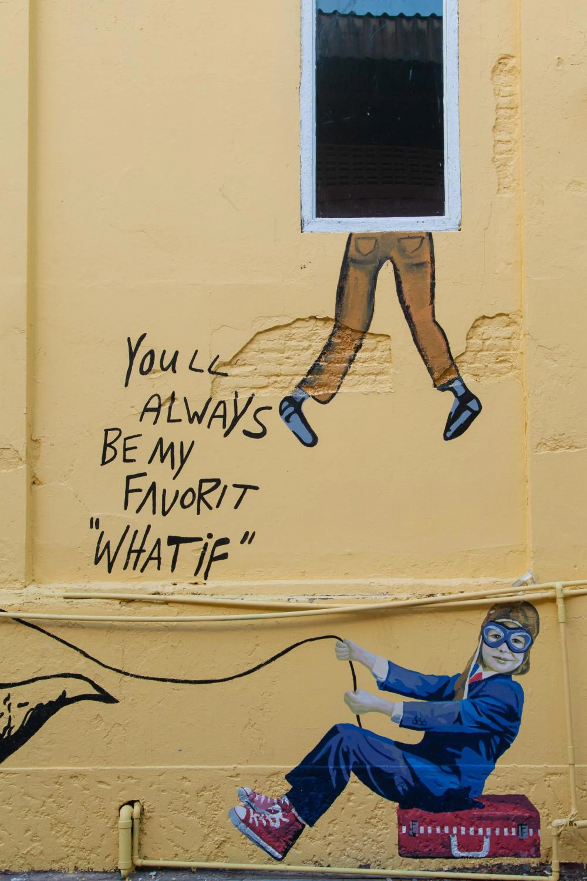 Off site in Azure Hostel Bangkok