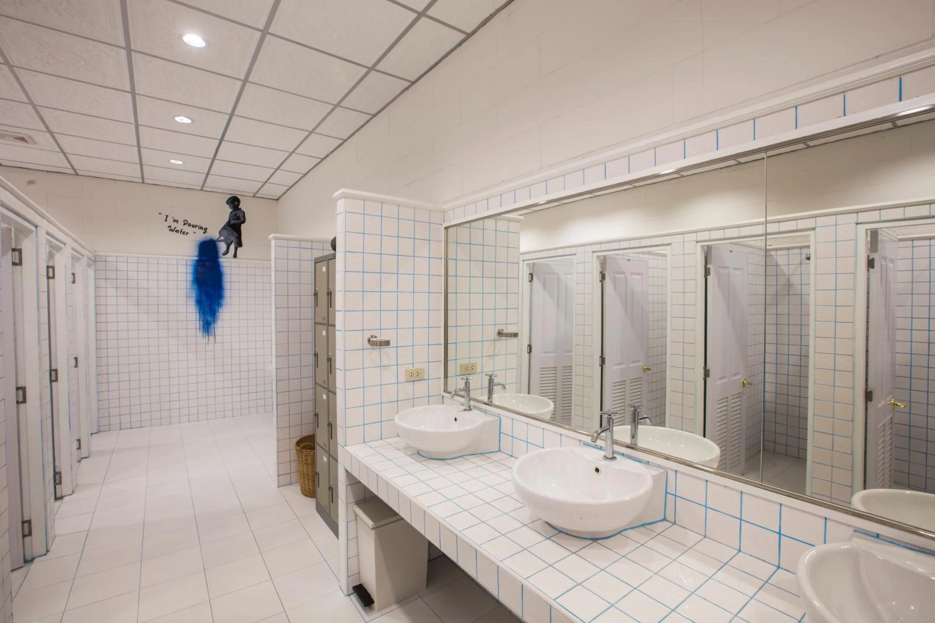 Shower in Azure Hostel Bangkok