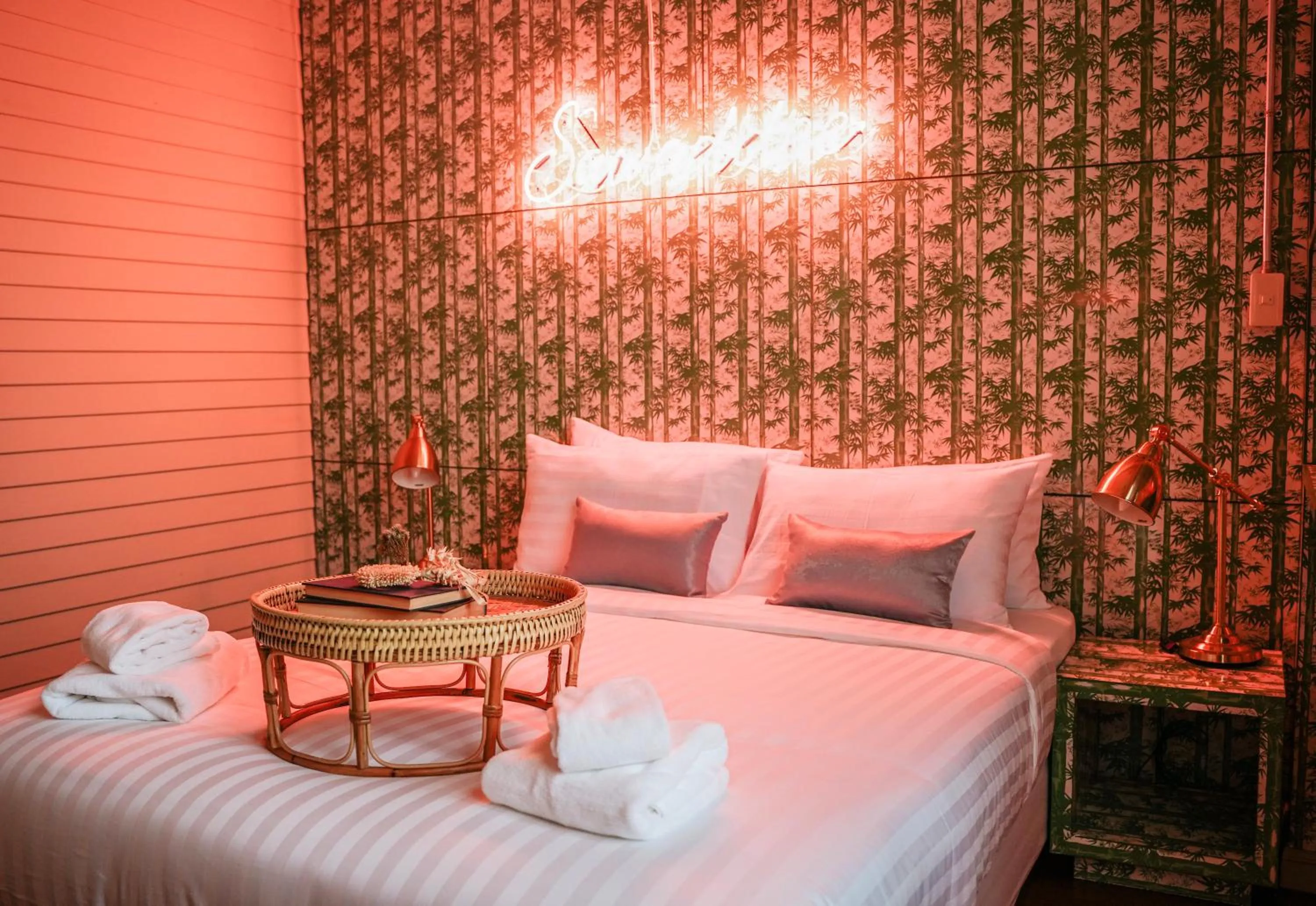 Bedroom, Bed in Azure Hostel Bangkok