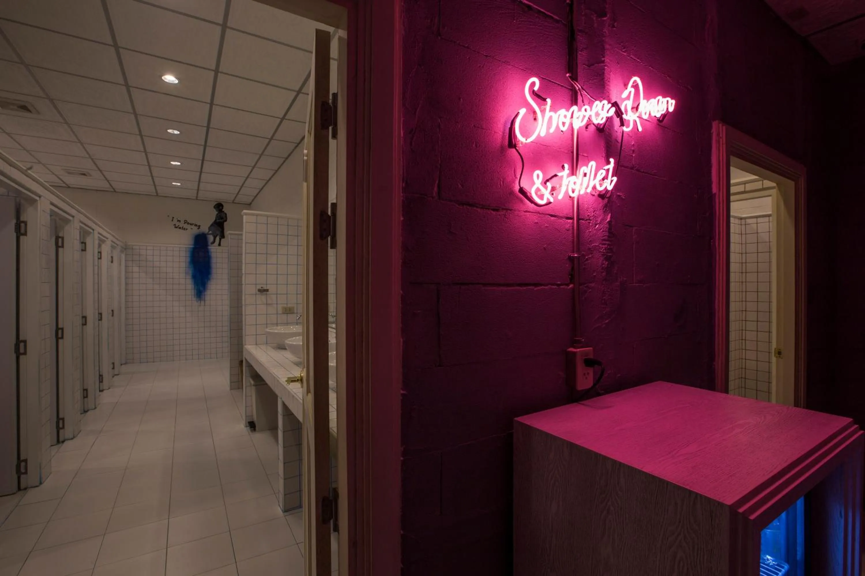 Bathroom in Azure Hostel Bangkok