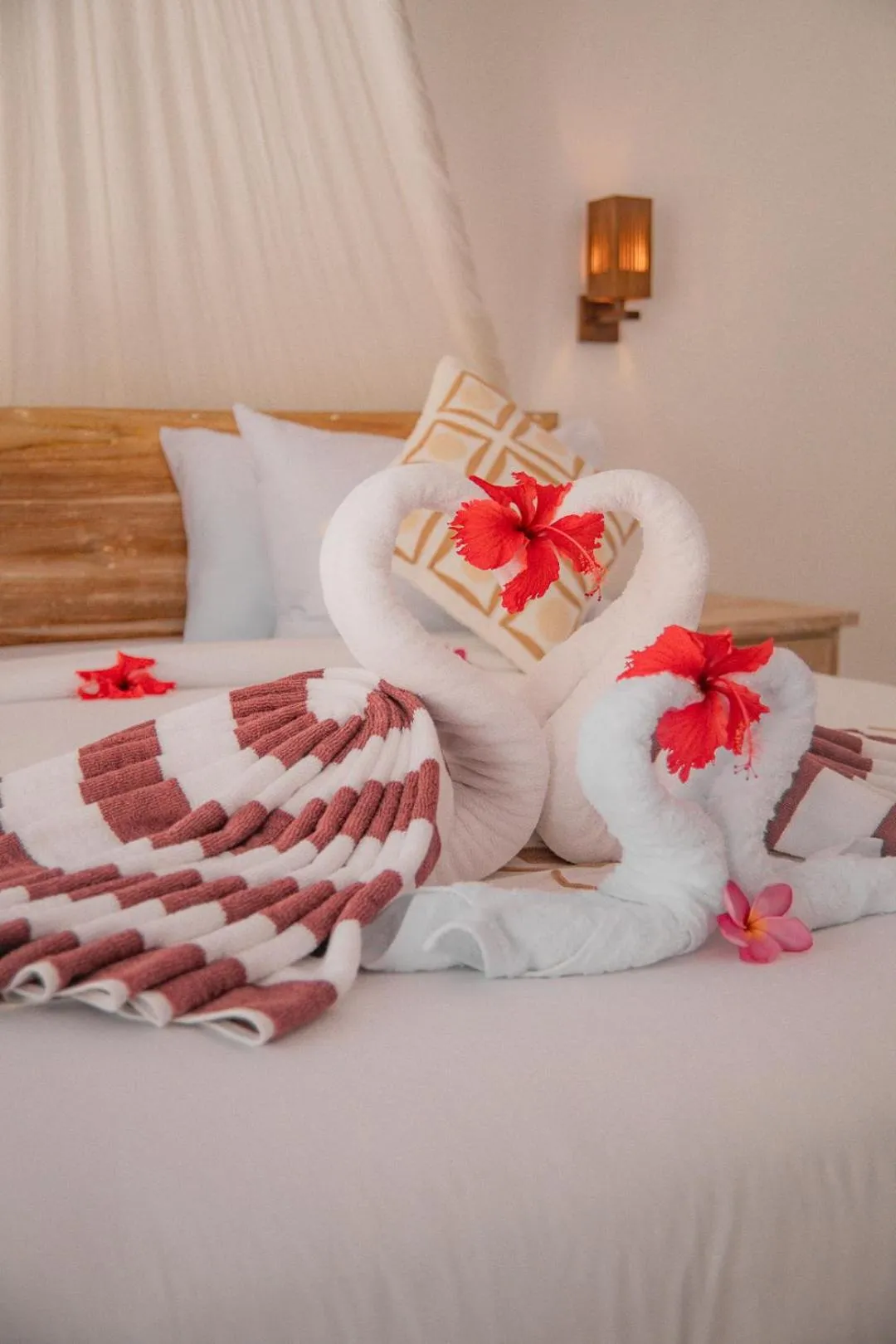 Bed in Molah Gili Villa