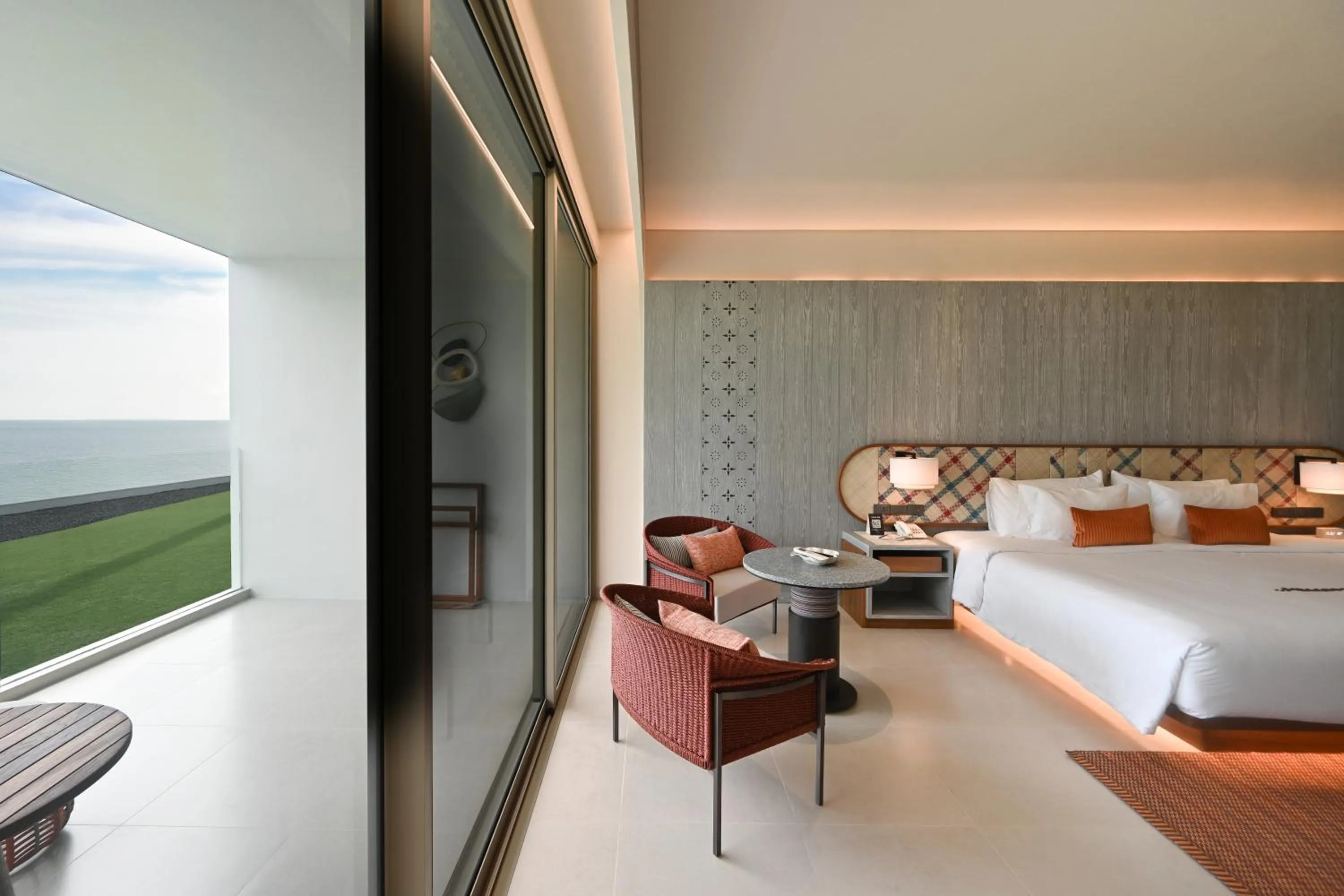 View (from property/room), Bed in Rocky's Boutique Resort - Veranda Collection Samui