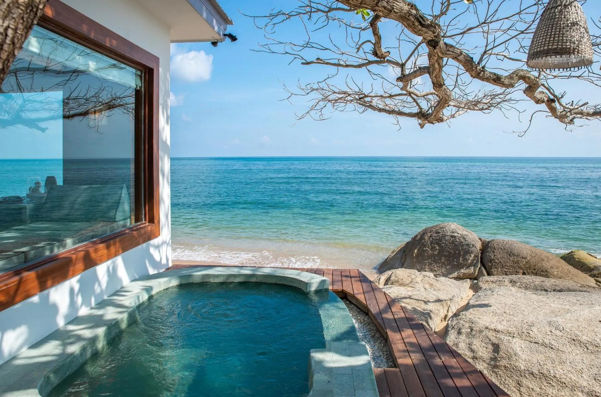 Sea view in Rocky's Boutique Resort - Veranda Collection Samui