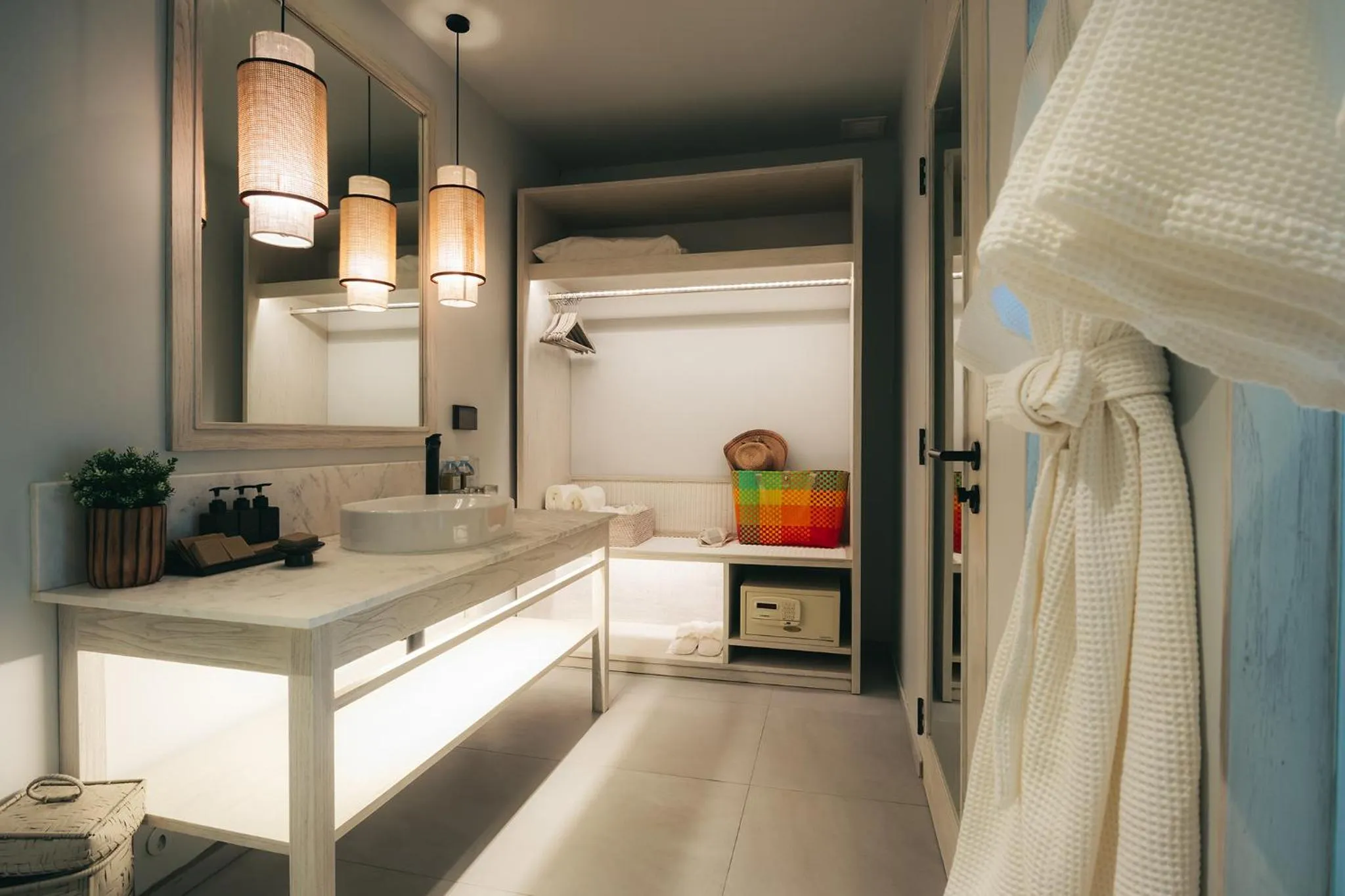 Toilet, Bed in Rocky's Boutique Resort - Veranda Collection Samui