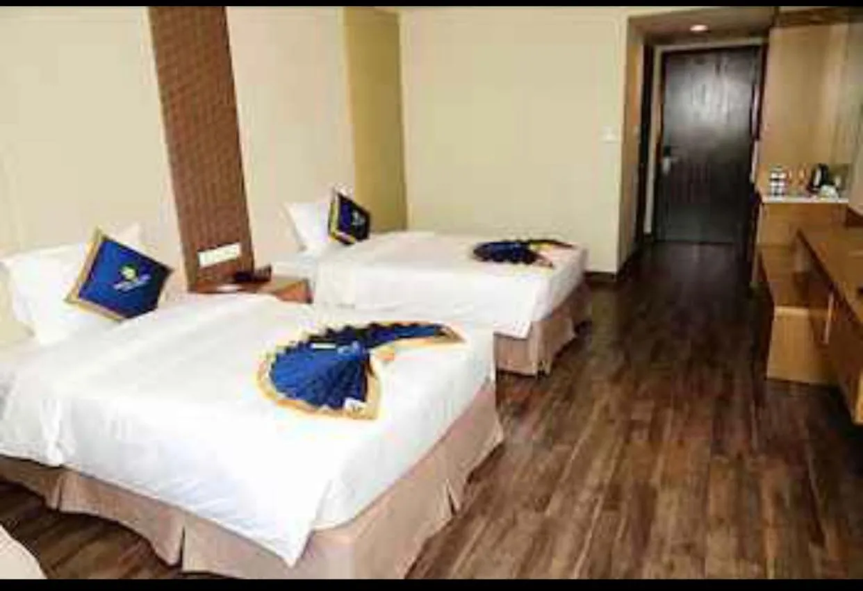 Bed in Khách sạn Sài Gòn Vĩnh Long