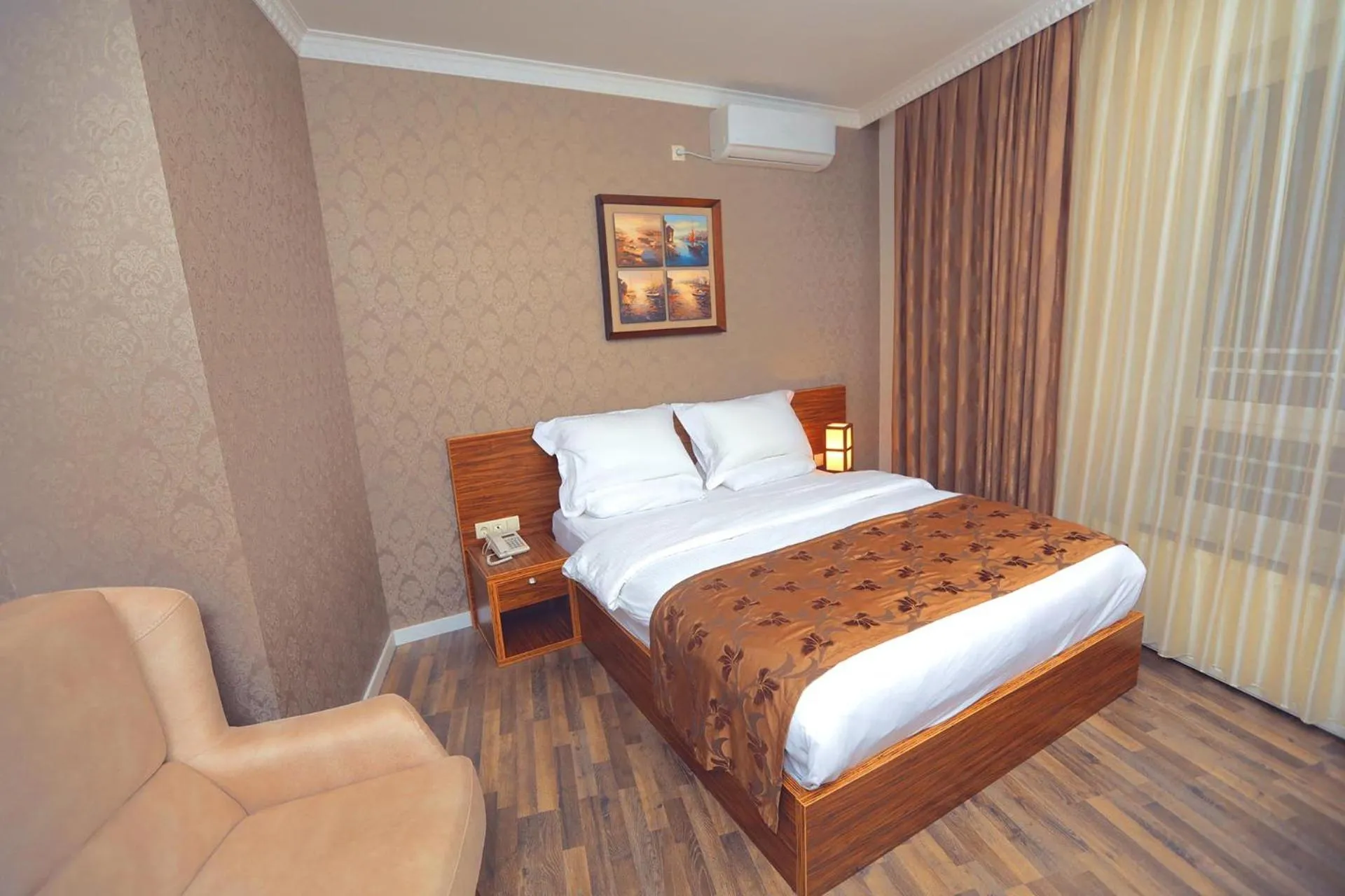 Bed in Hotel Pinocchio