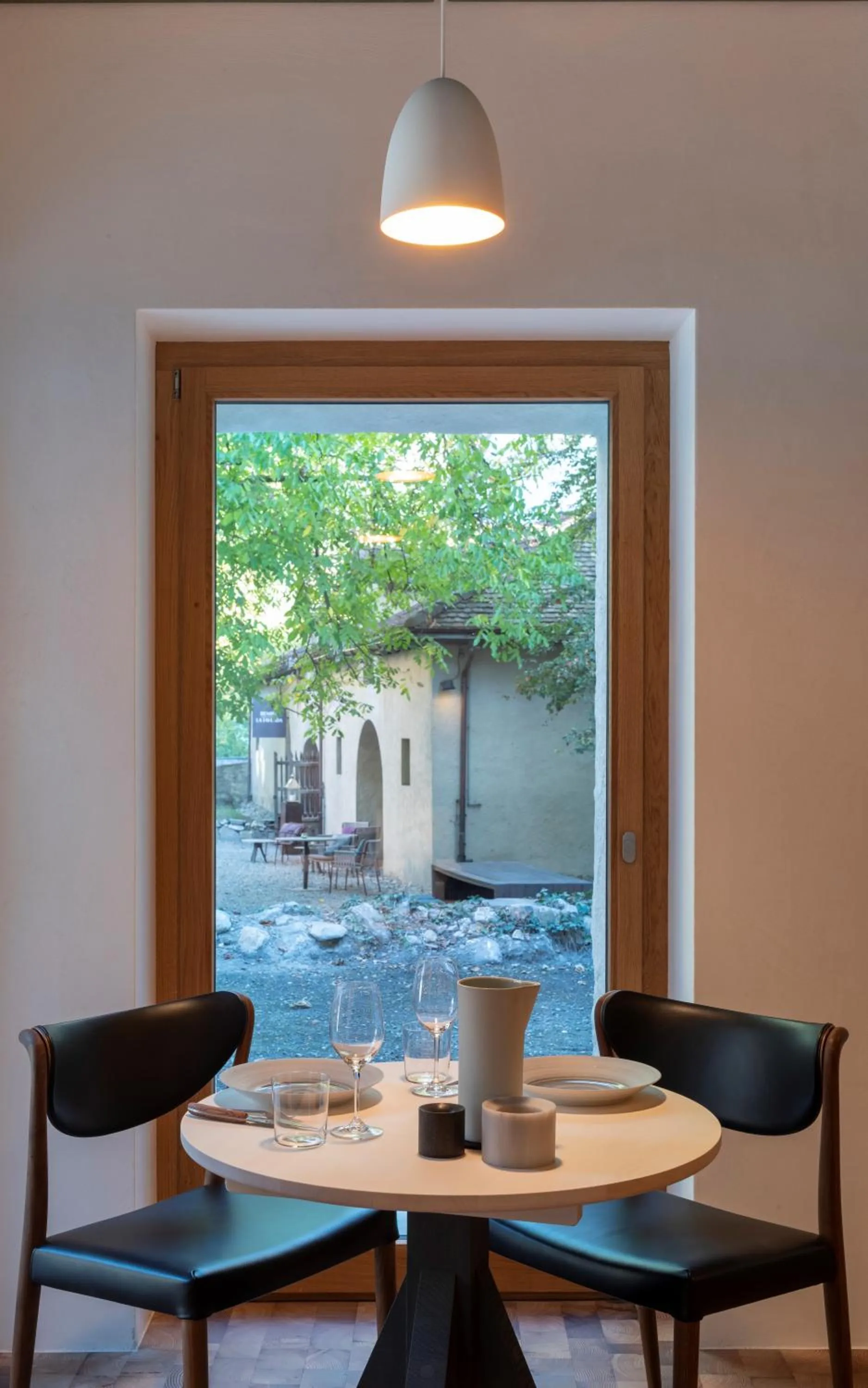 Dining area in Casa Caminada