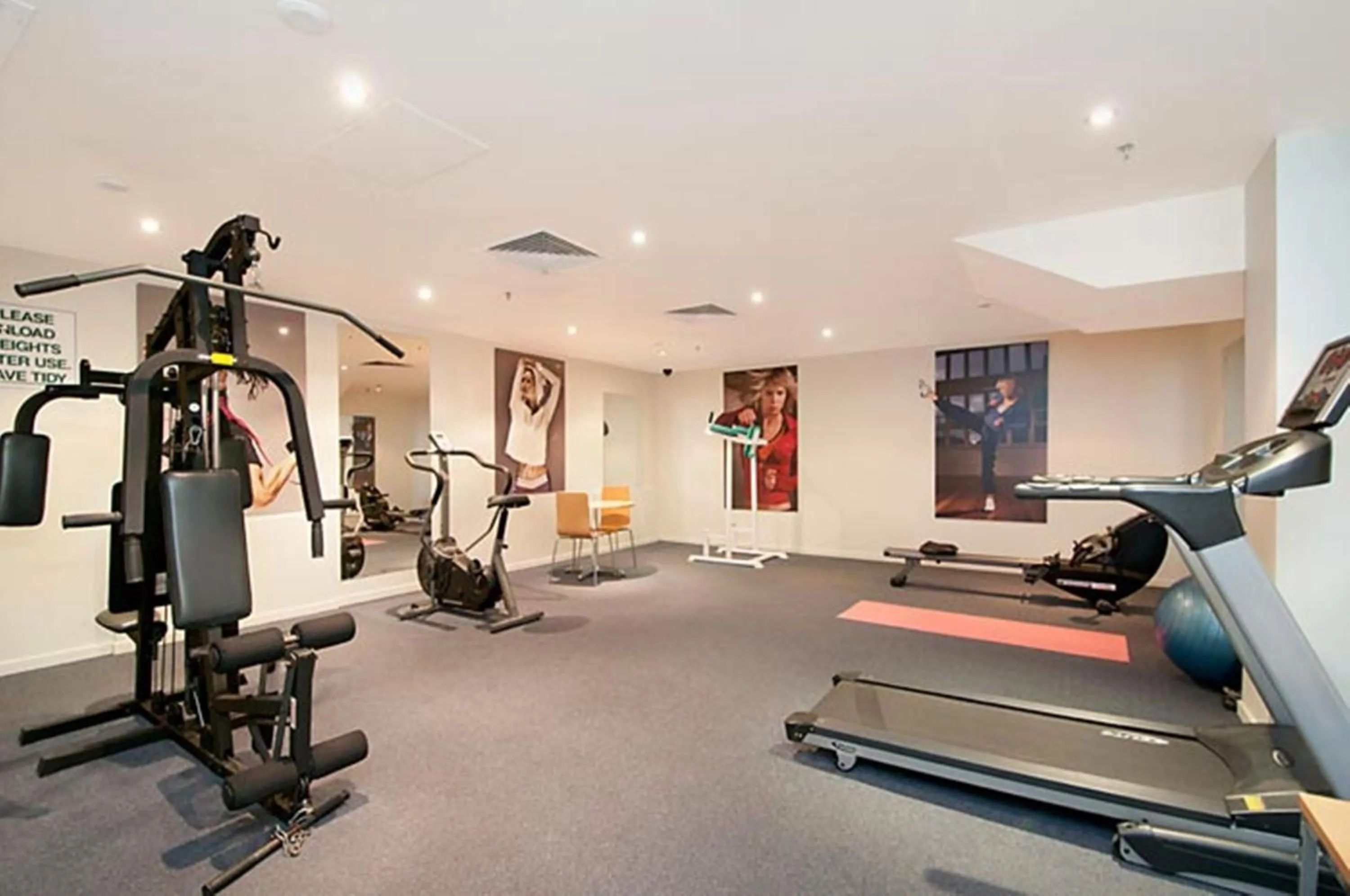 Fitness centre/facilities in The Atrium Resort