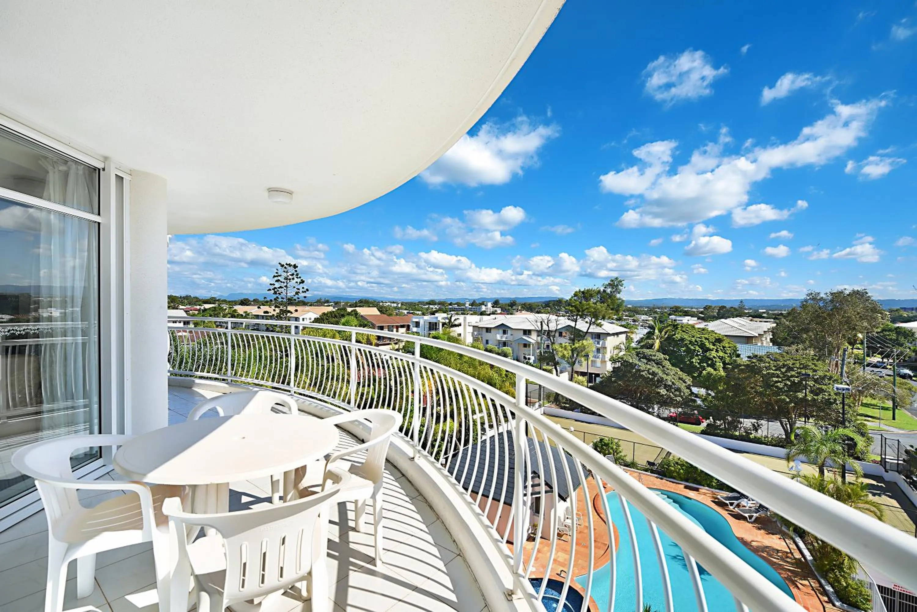 Street view in The Atrium Resort