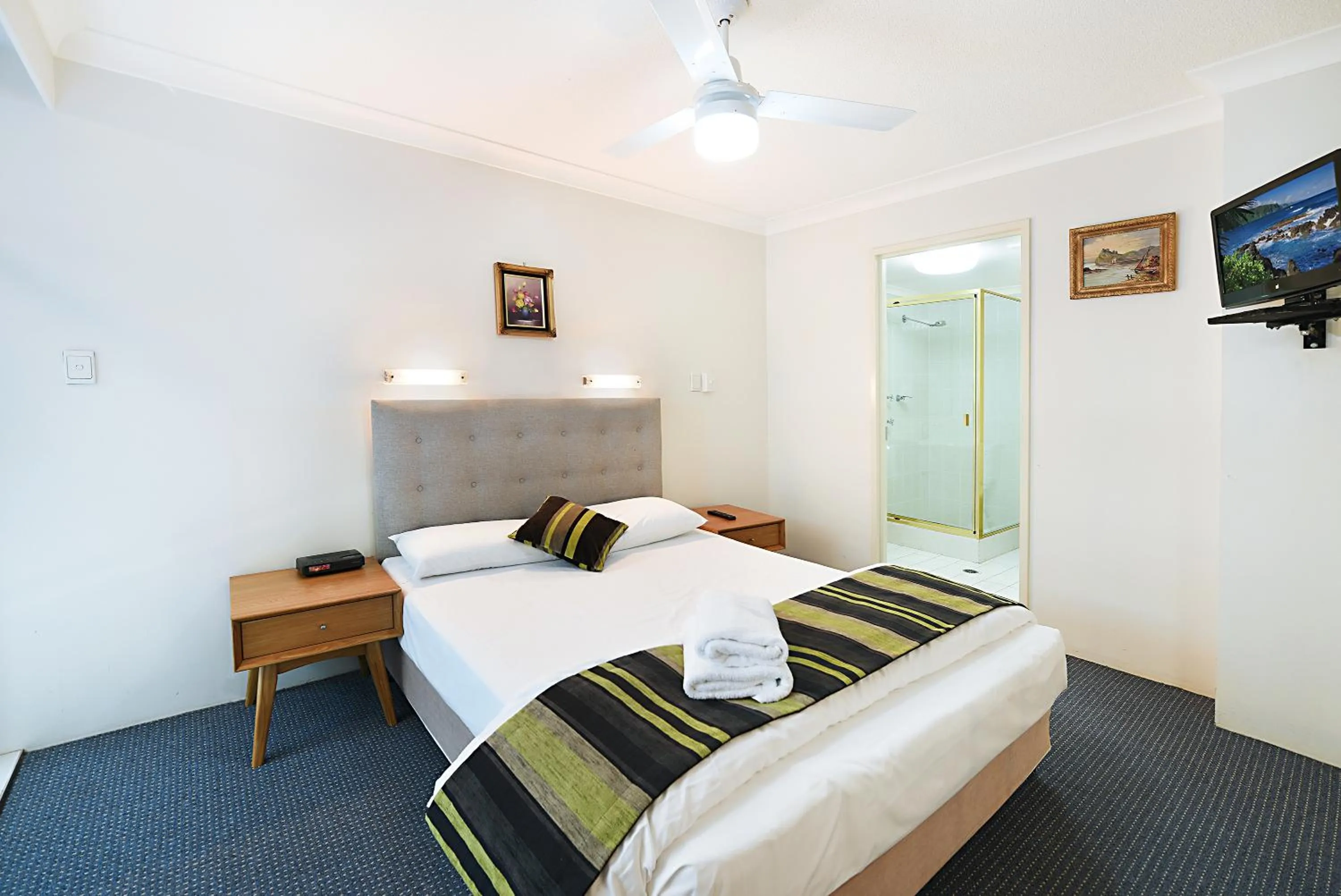 Bed in The Atrium Resort