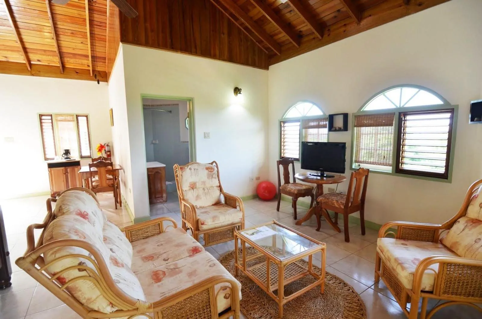 Living room in Pimento Lodge Resort