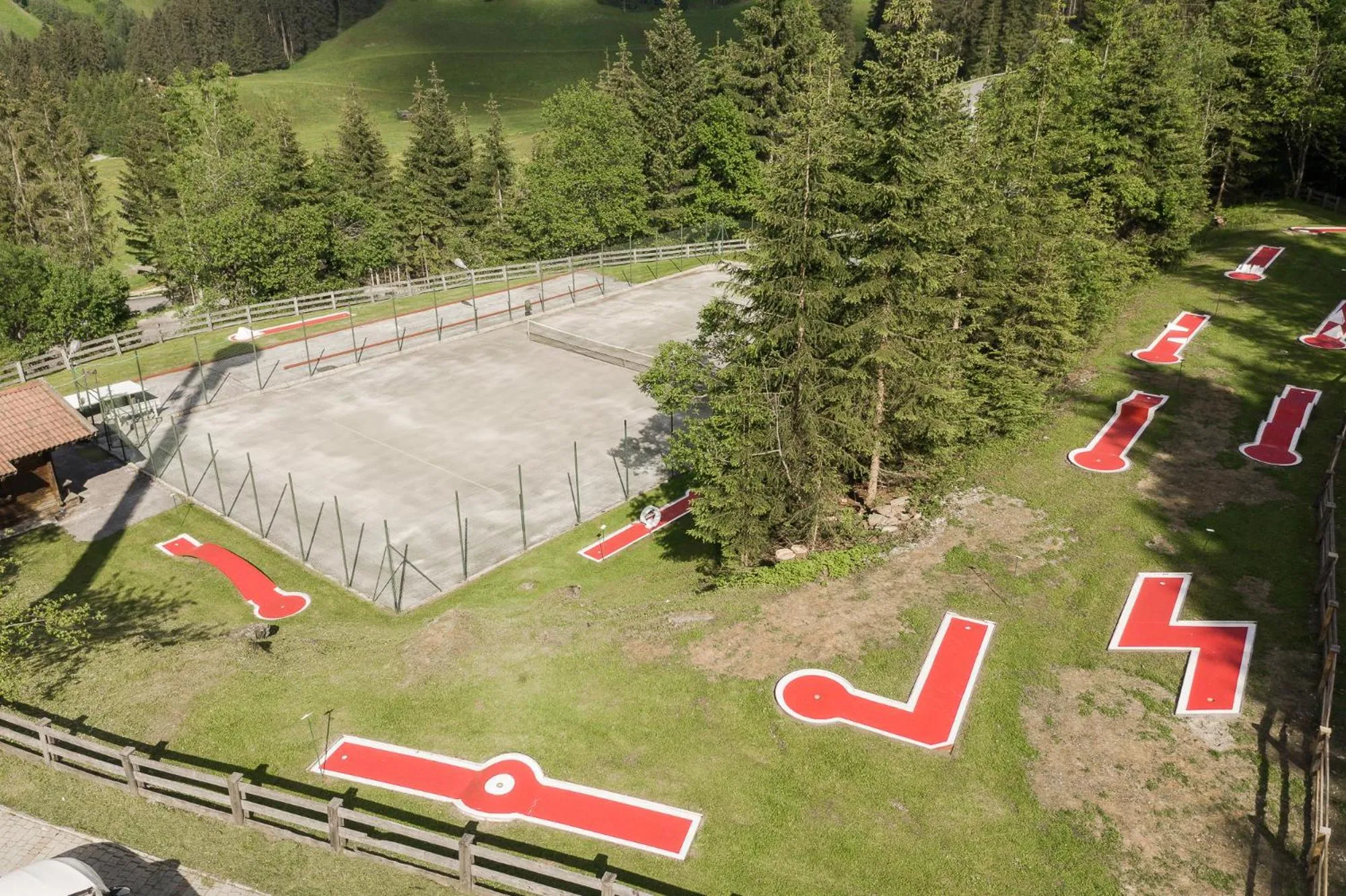 Minigolf in Hotel Sonklarhof