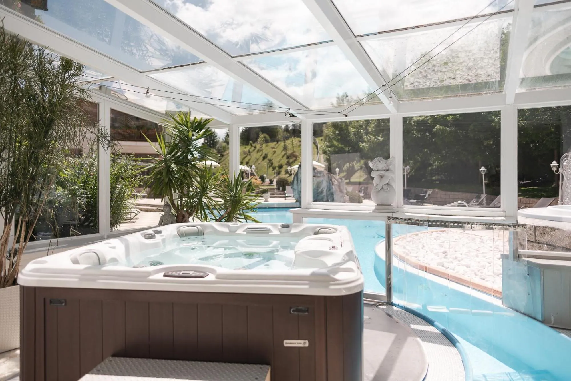 Spa and wellness centre/facilities in Hotel Sonklarhof