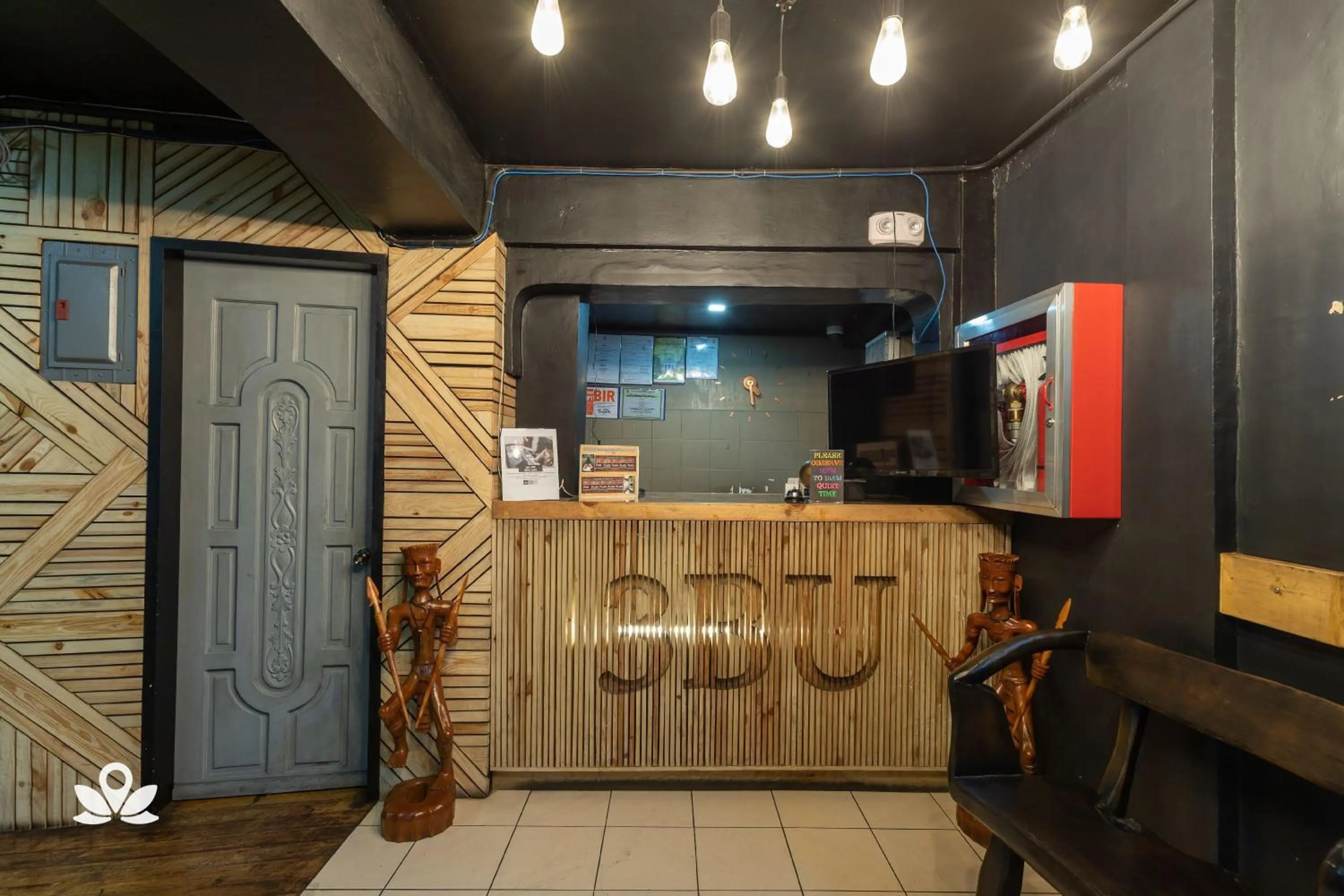 Lobby or reception in 3BU Hostel Baguio - Bonifacio