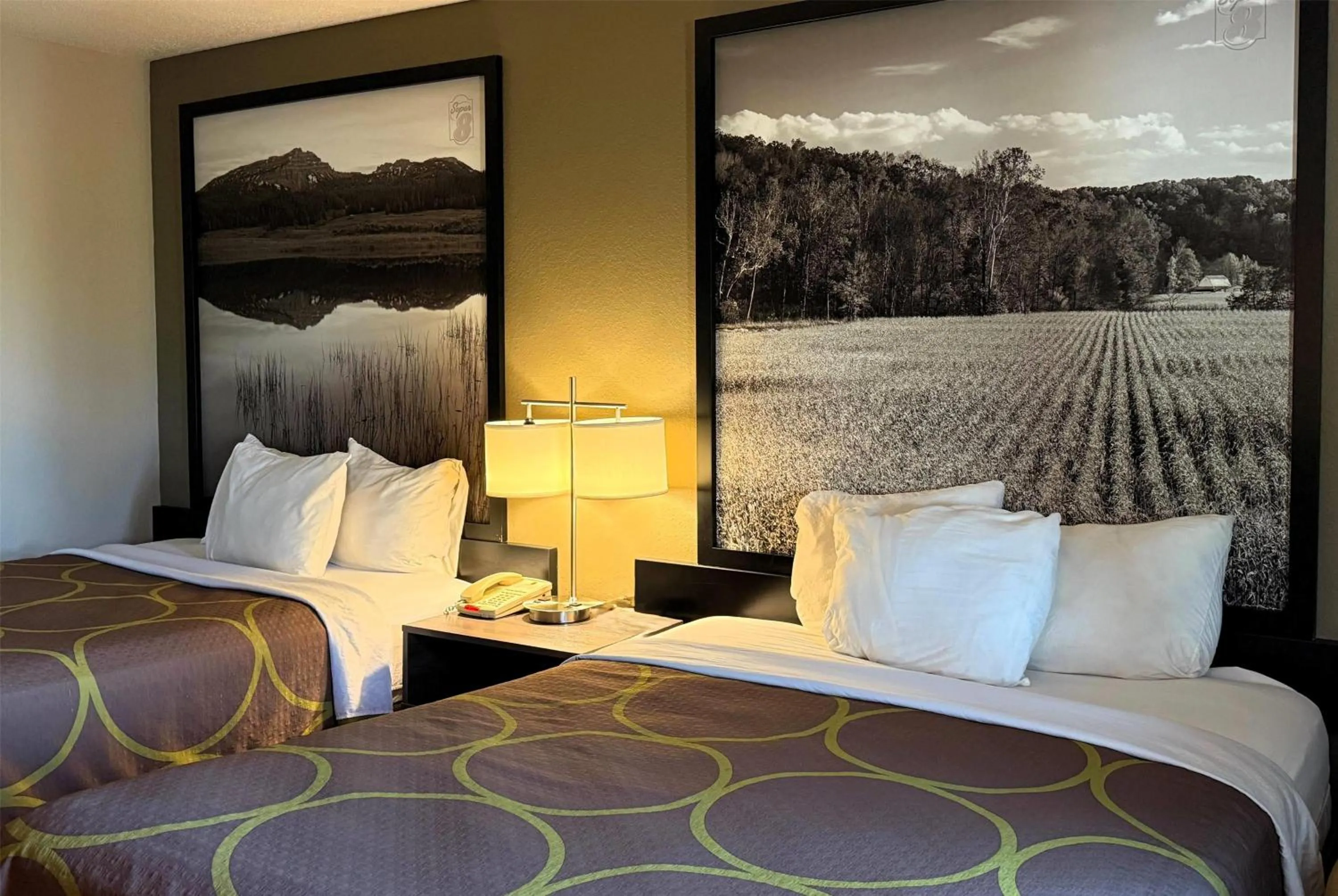 Photo of the whole room, Bed in Super 8 by Wyndham Gas City Marion Area