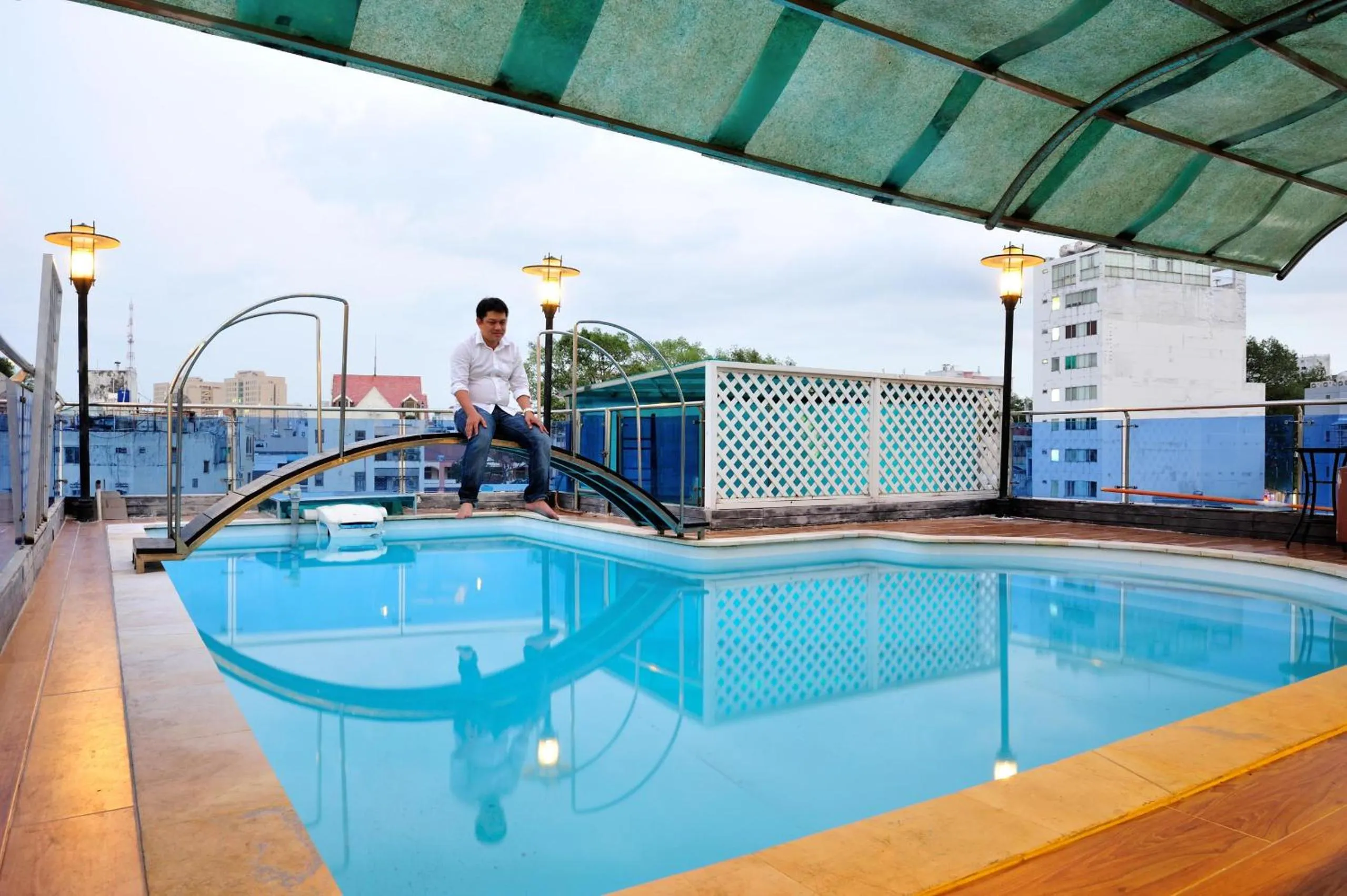 Swimming pool in My Friends Hotel