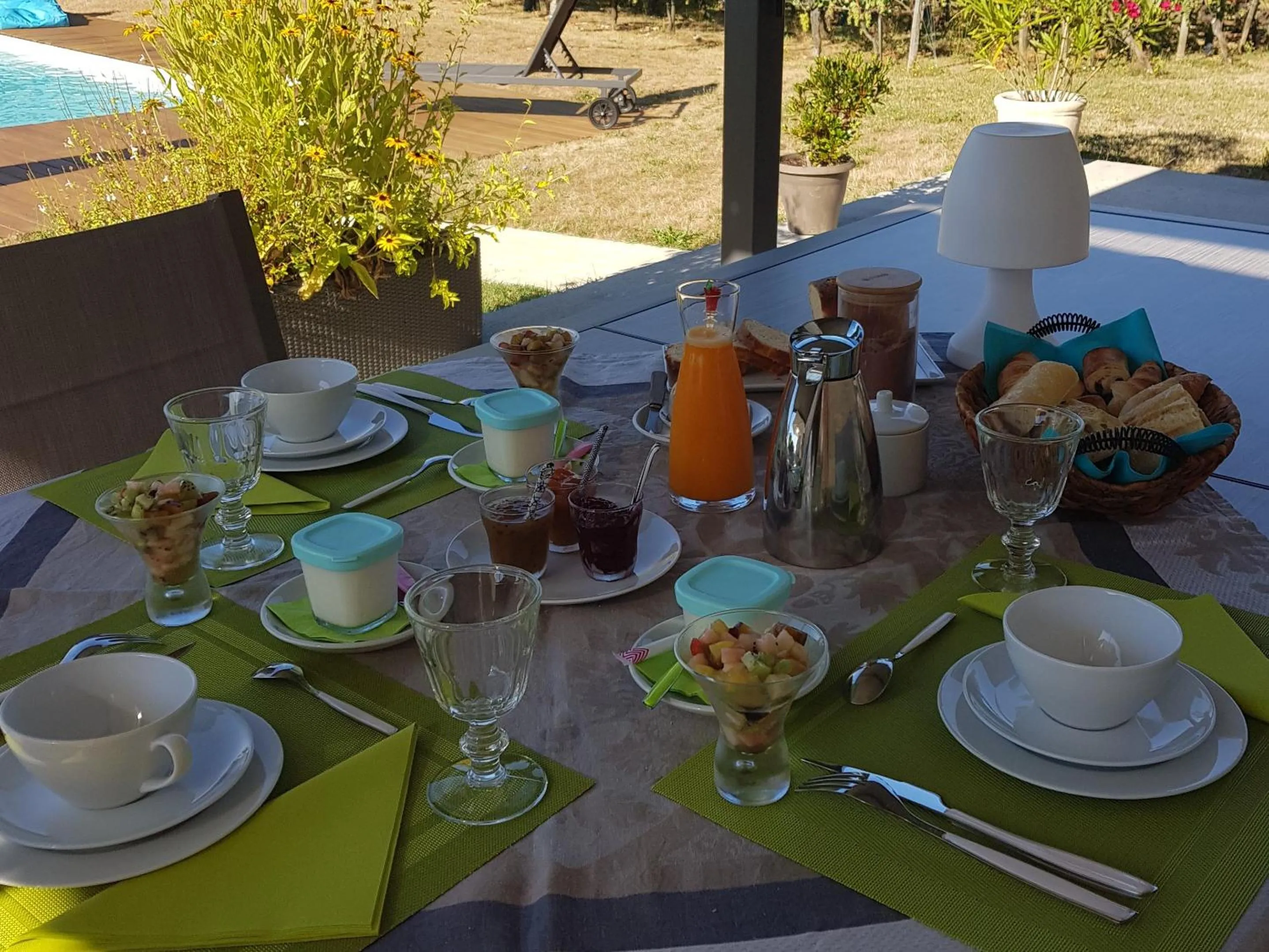 Breakfast in La Vigneraie de Laura